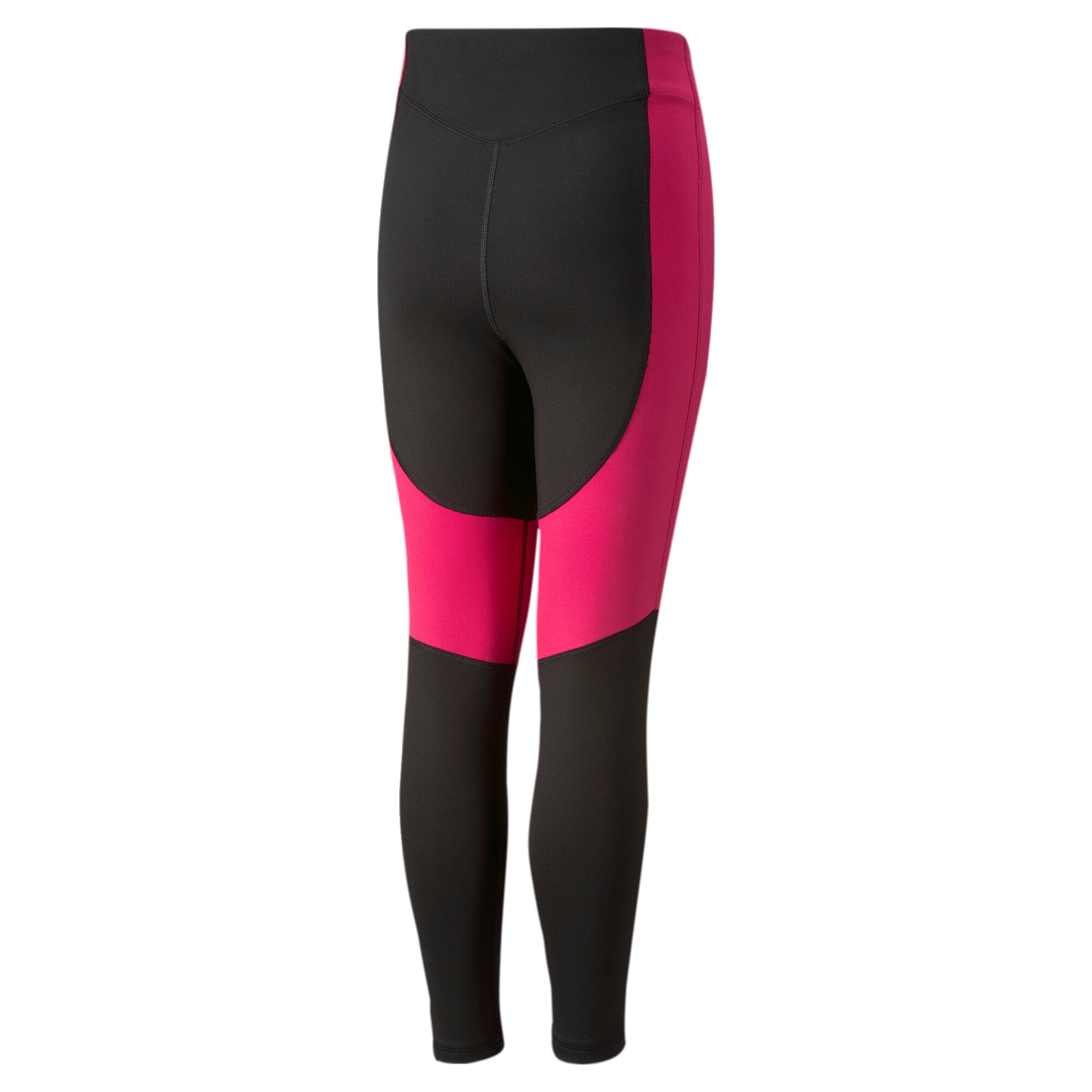 Puma favourite high-waist 7/8 tights youth in black - Back View