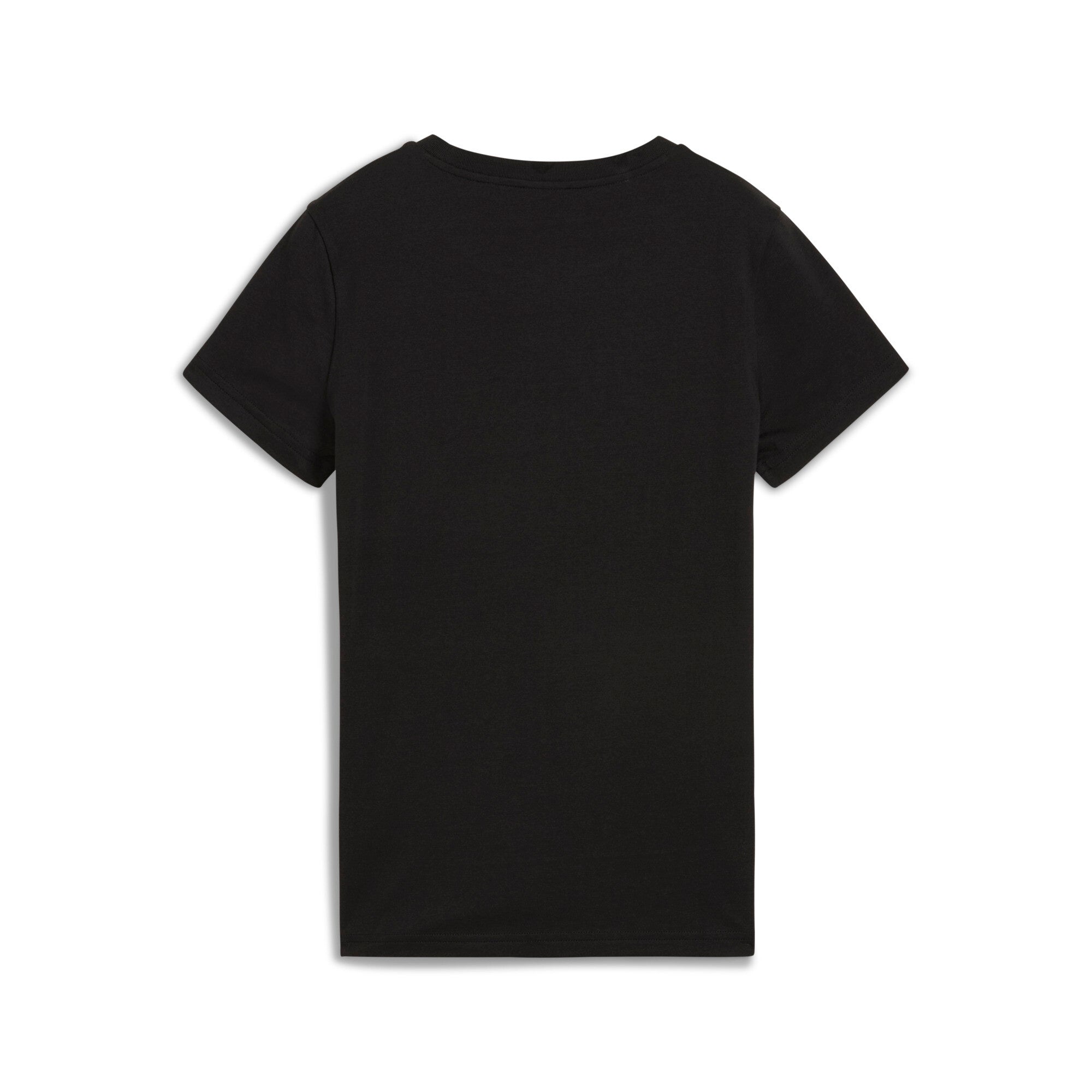 Puma super puma graphics tee in black - Back View