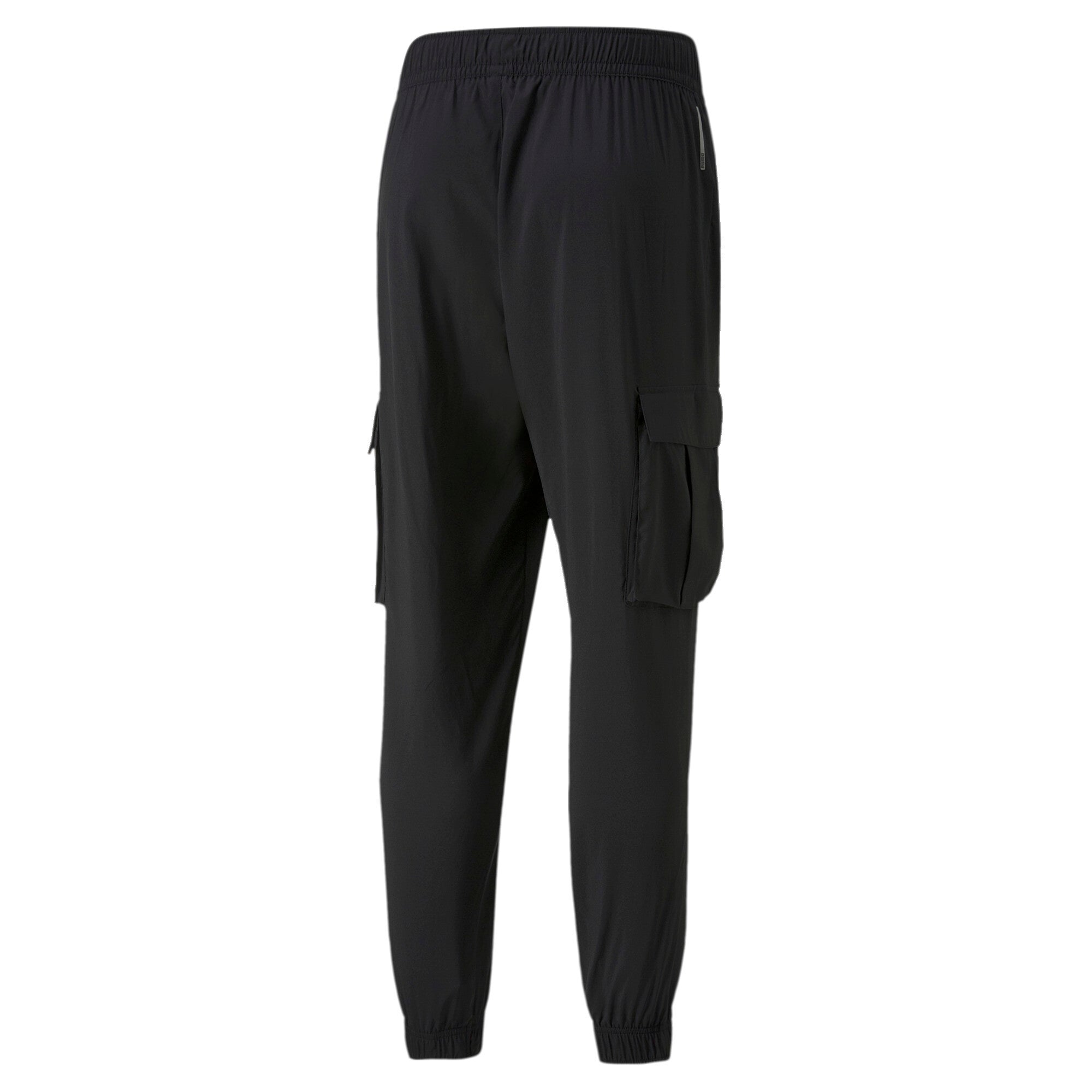 Puma training favourite woven cargo pants in black - Back View