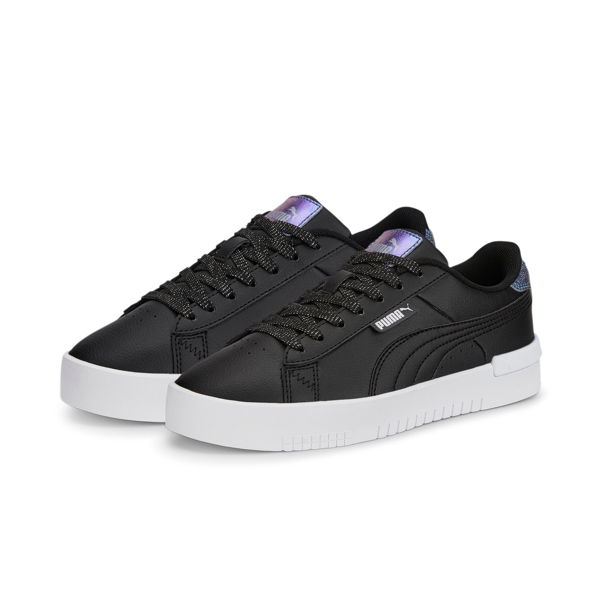 Puma jada bioluminescence sneakers youth in black - Front View
