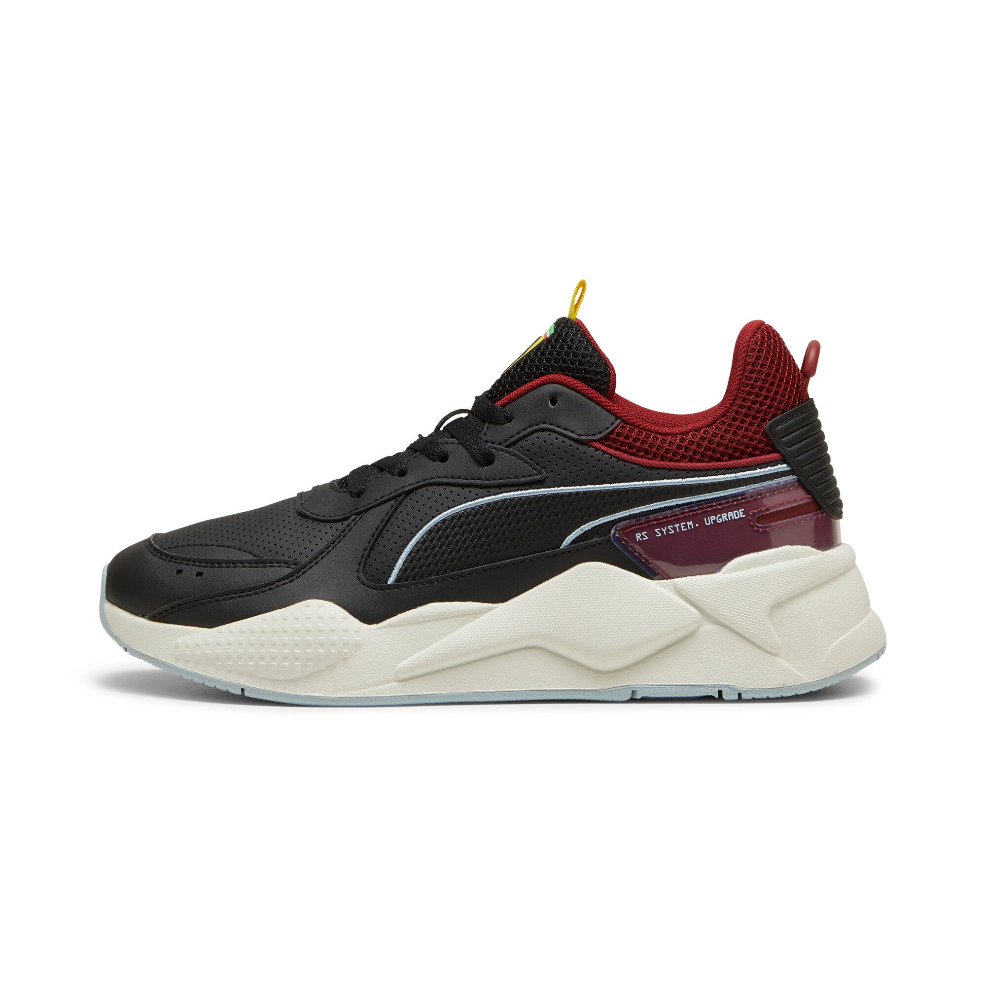 Puma scuderia Ferrari RS-X sneakers in black and intense red - Side View 01