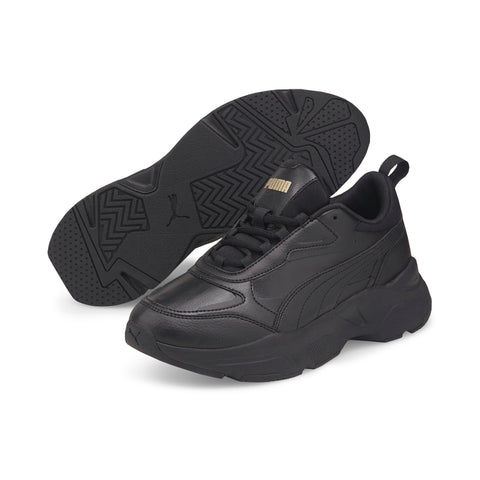 PUMA cassia SL trainers in black