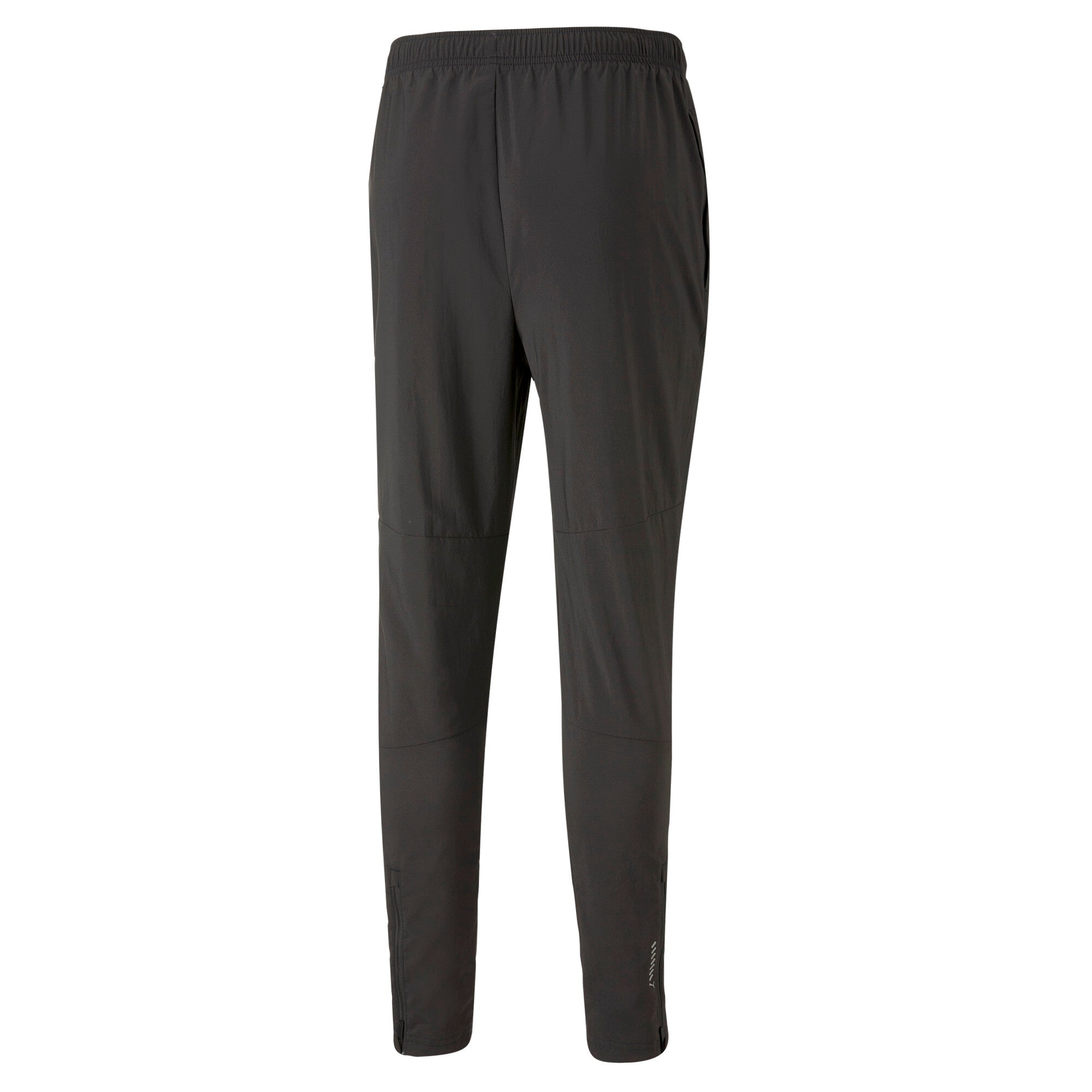 Puma run favourite tapered running pants men in black - Back View