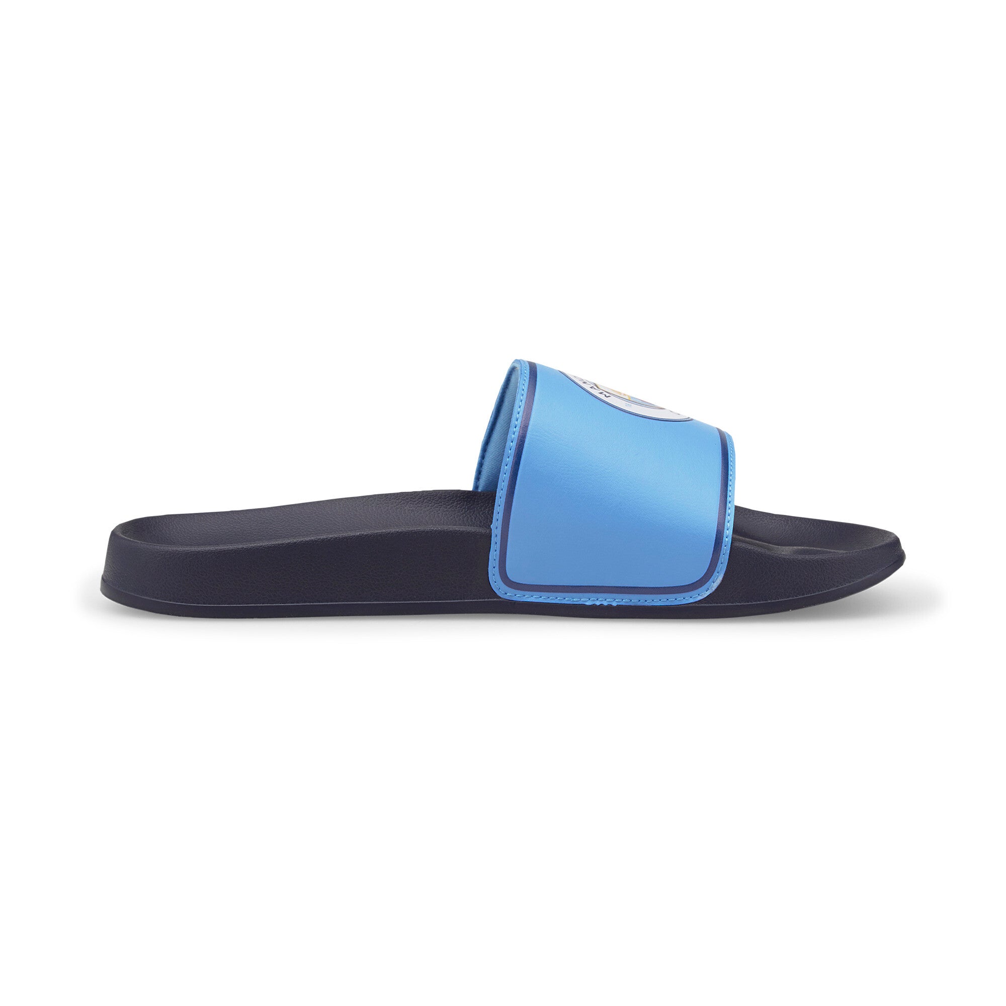 Puma man city leadcat 2.0 sandals in blue - Side View 03
