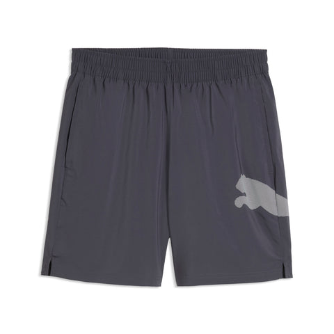 PUMA train all day essentials big logo 7" woven short men in galactic gray