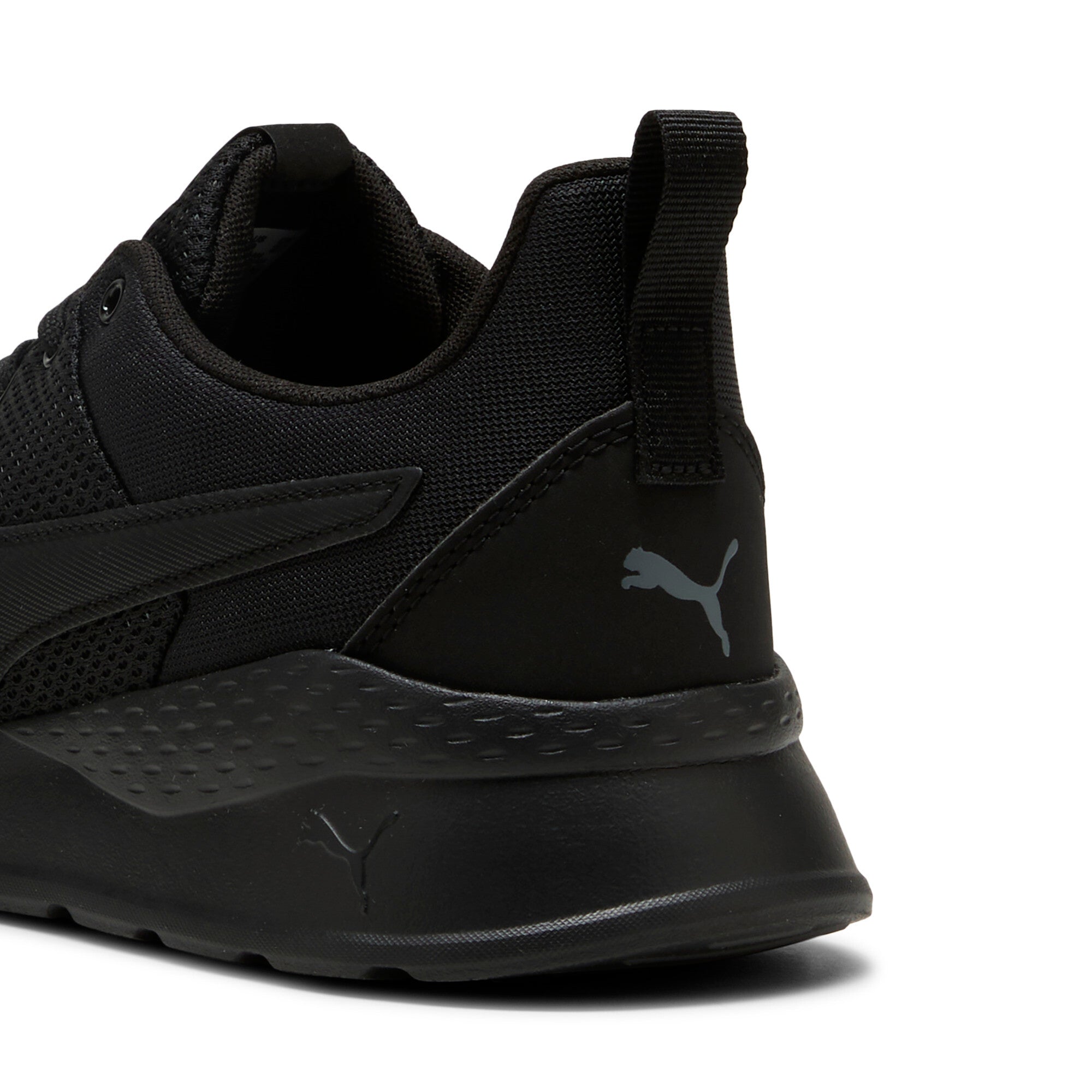 Puma anzarun lite trainers in black and black - Back View