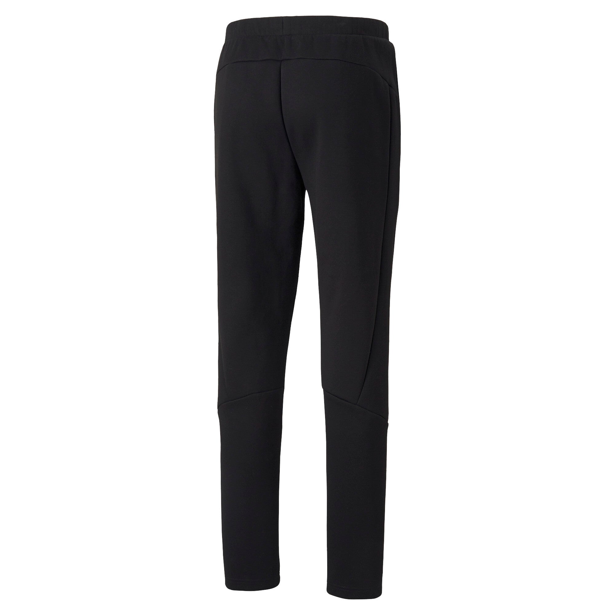 Puma evostripe men's sweatpants in black - Back View