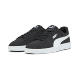 Puma smash 3.0 buck sneakers in black - Front View