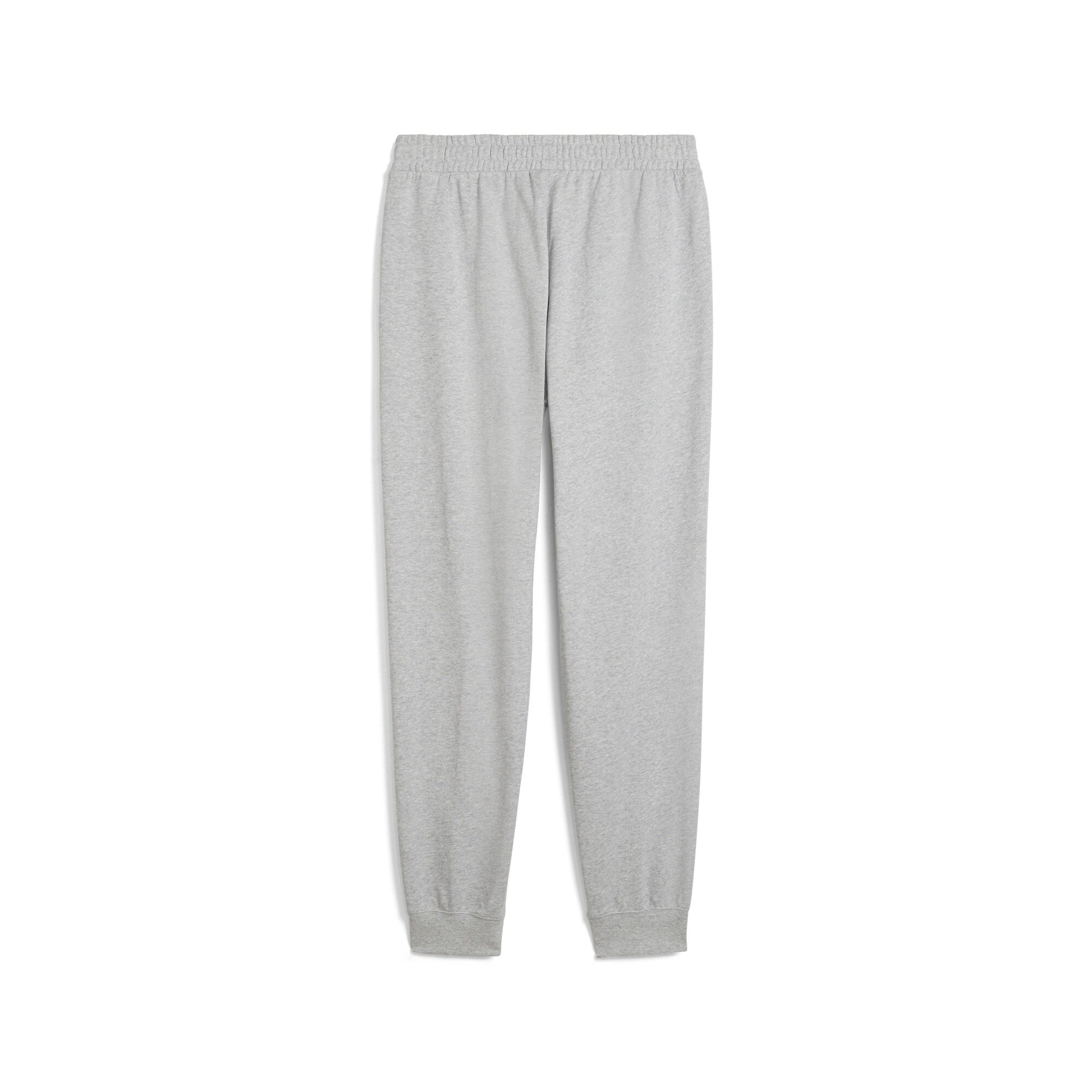 Puma essentials elevated pants in light gray heather - Back View
