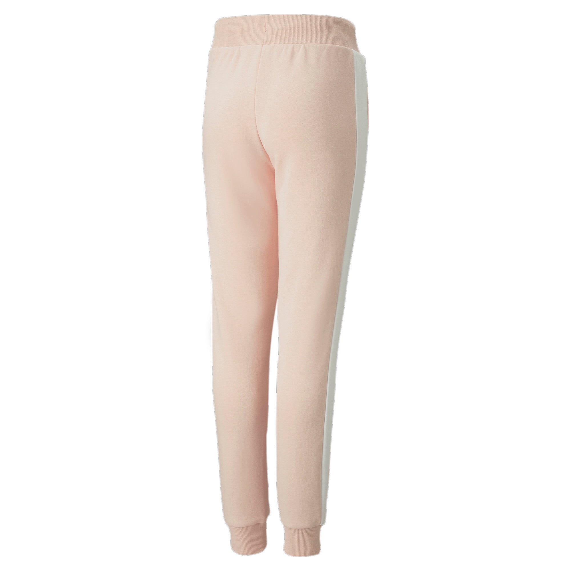 Puma classics t7 track pants youth in pink - Back View