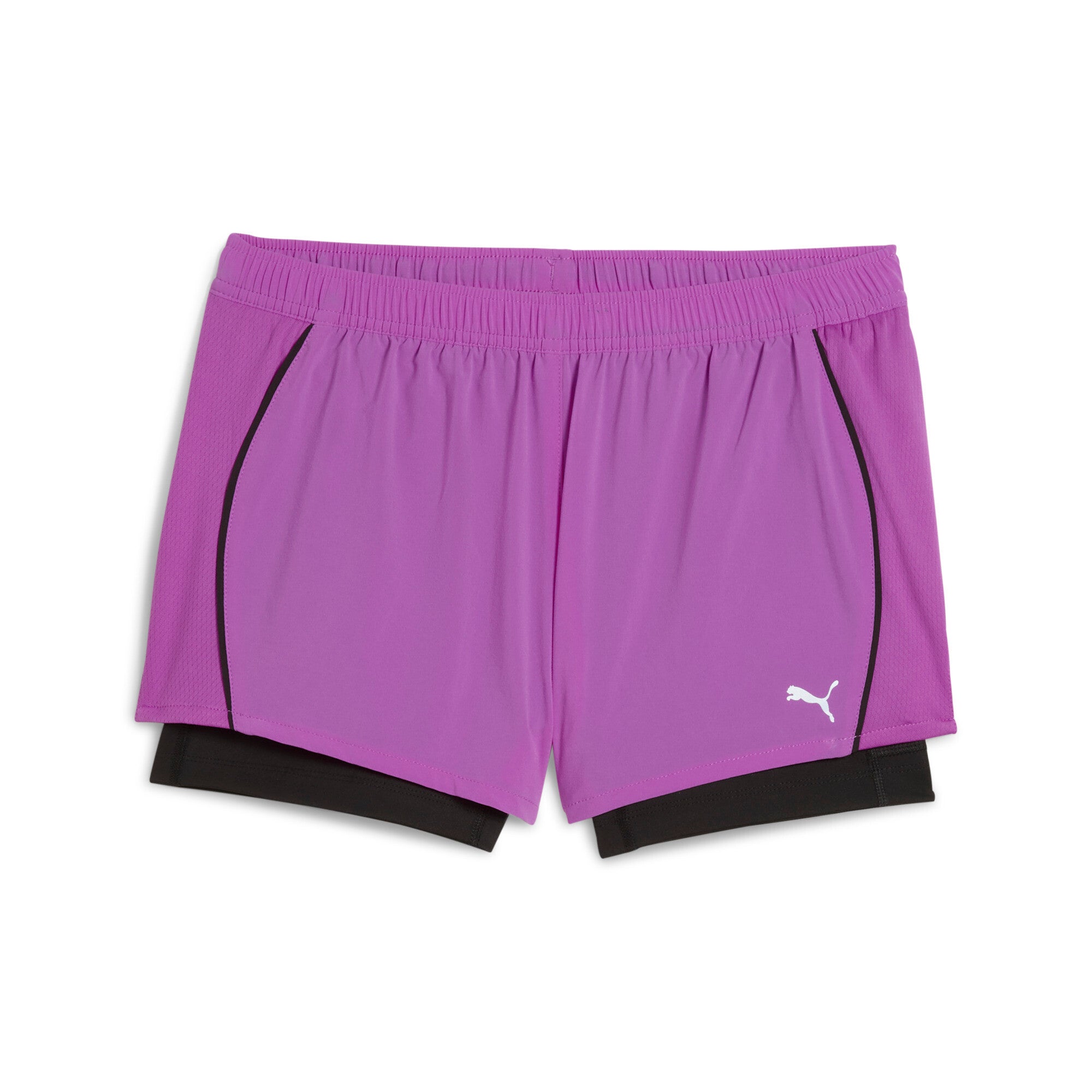 Puma VELOCITY 2in1 3" running shorts in wild berry - Front View