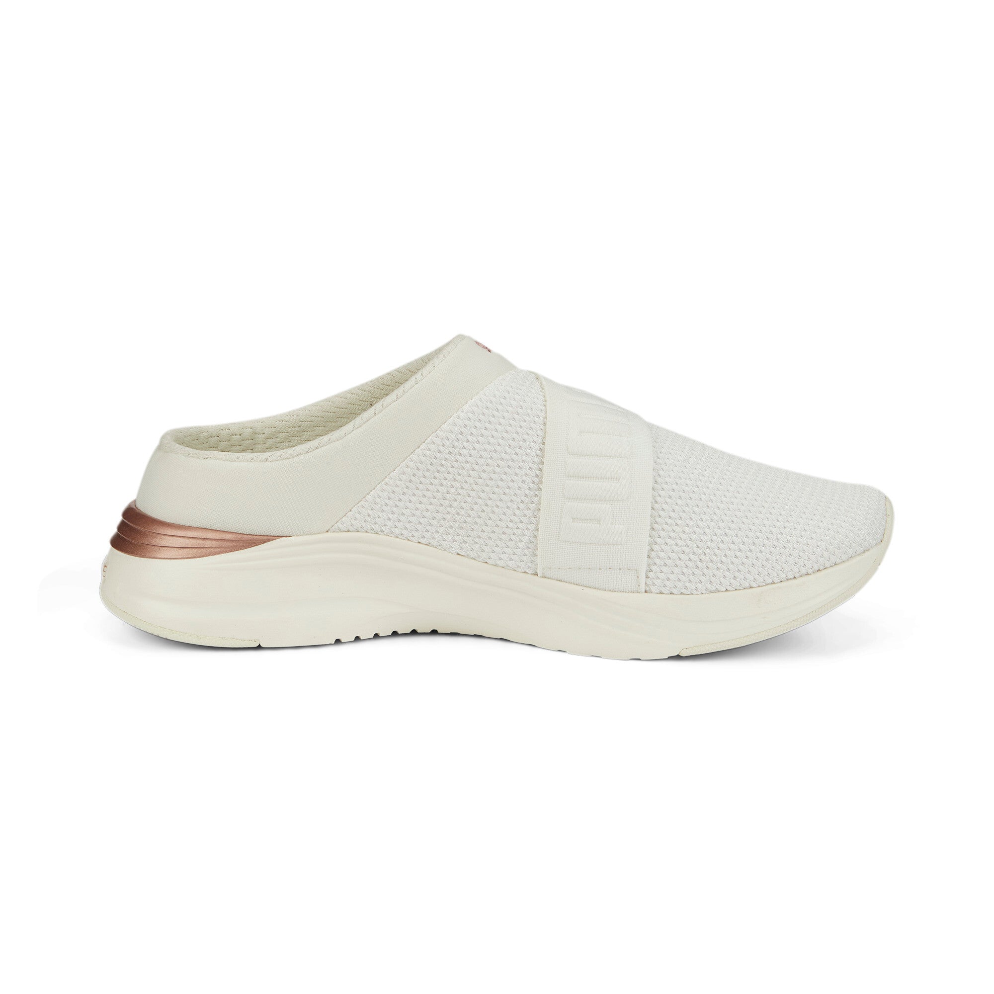 Puma softride ruby mule women in white - Side View 03