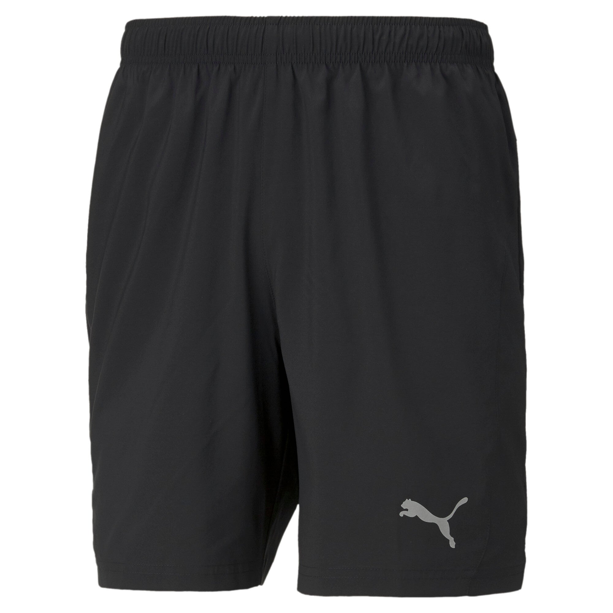Puma favourite woven 7" session men's running shorts in black - Front View