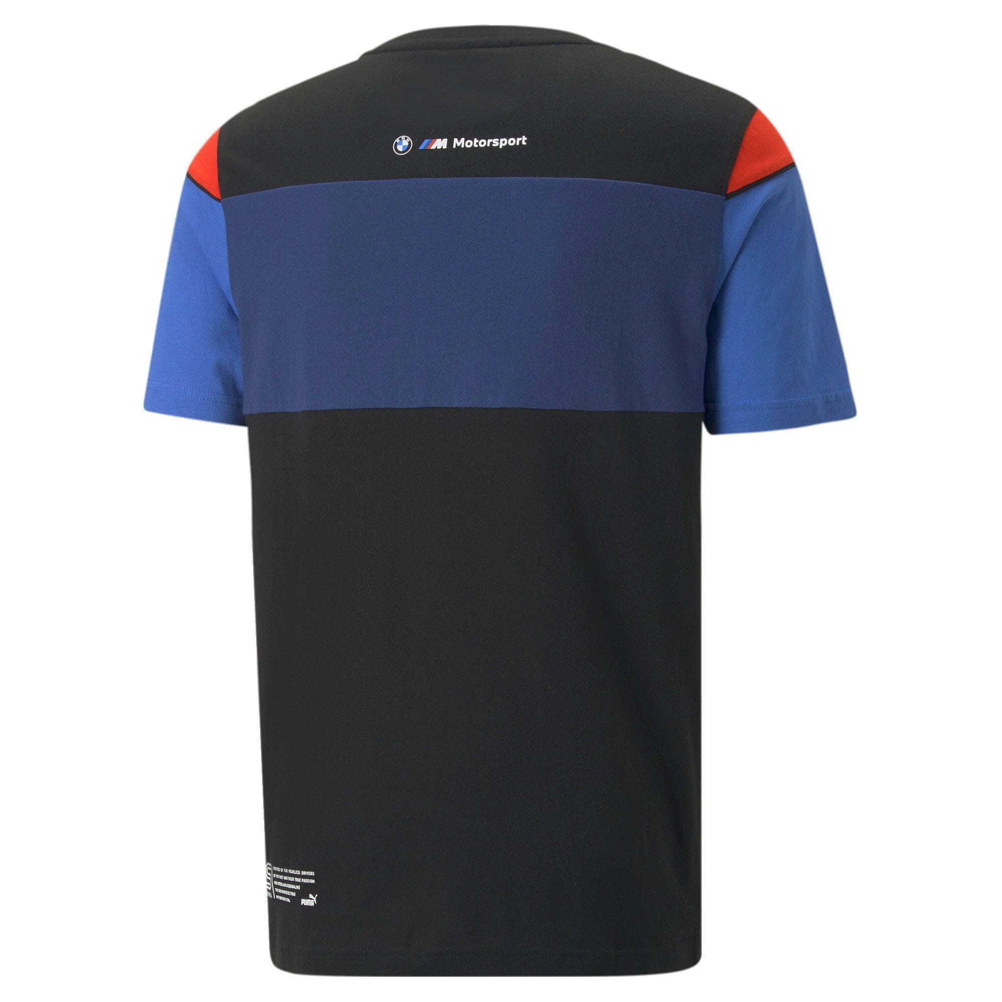 Puma bmw m motorsport sds motorsport tee men in black - Back View