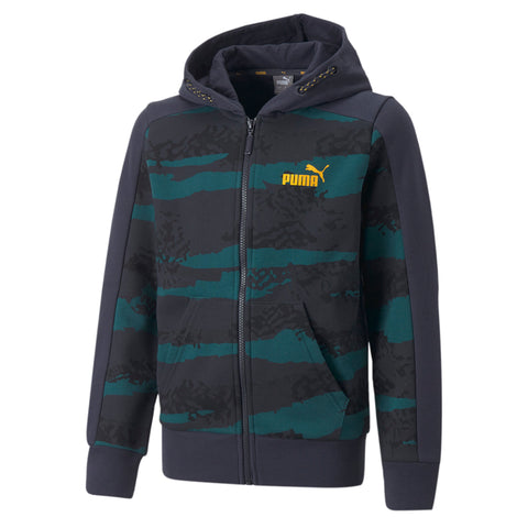 PUMA alpha full-zip hoodie in blue