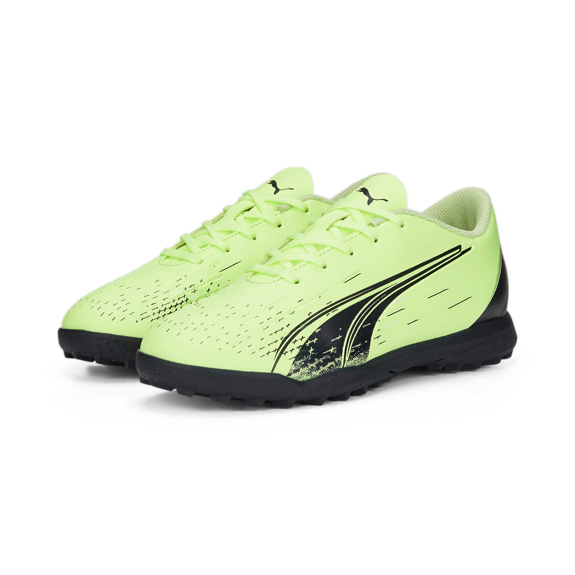 Puma ultra play tt jr in black - Front View