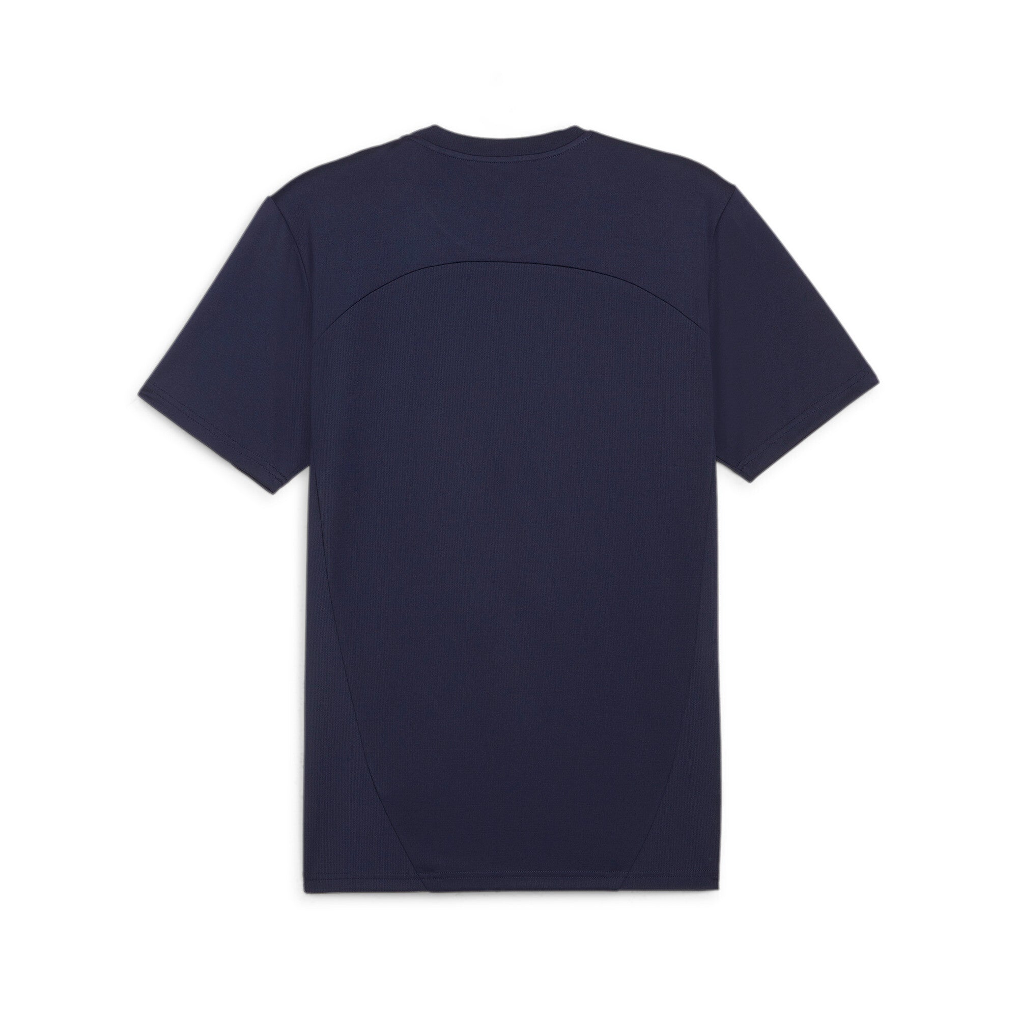 Puma teamFINAL football training jersey in navy and silver - Back View