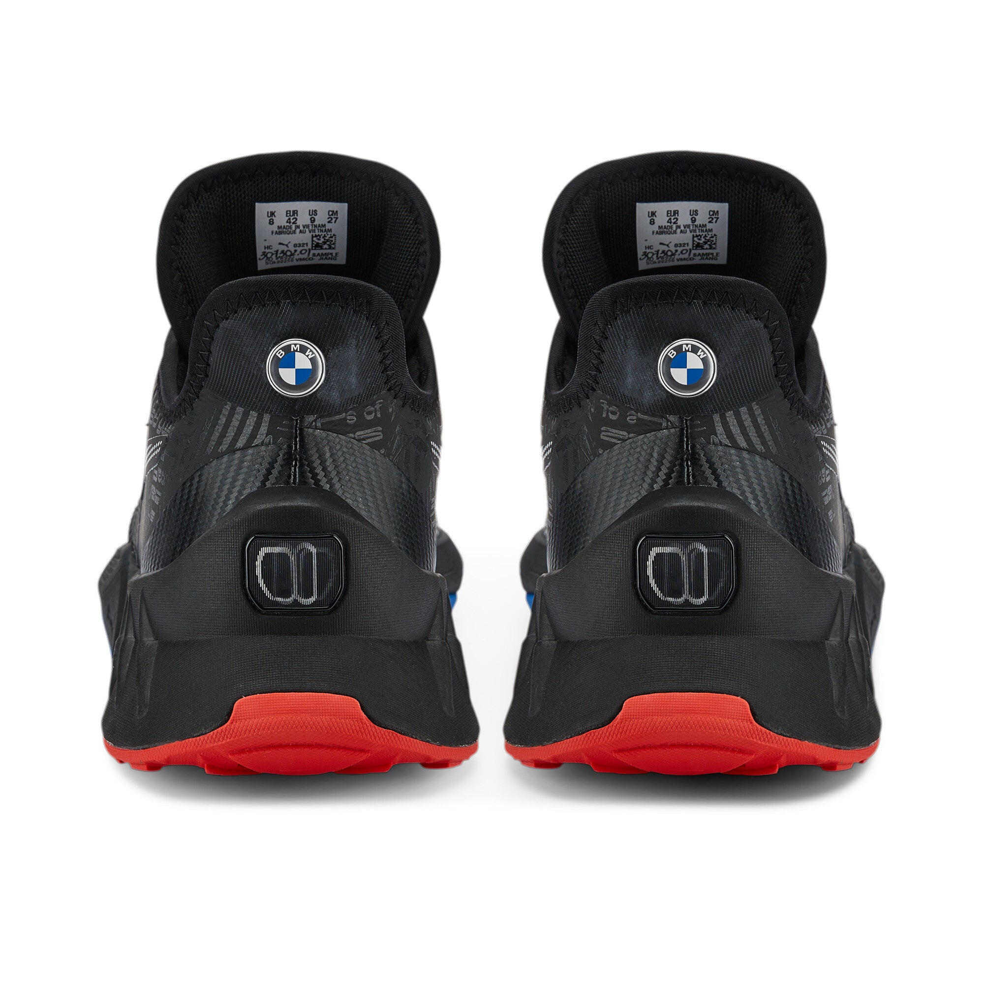 Puma bmw m motorsport maco motorsport shoes in black - Back View