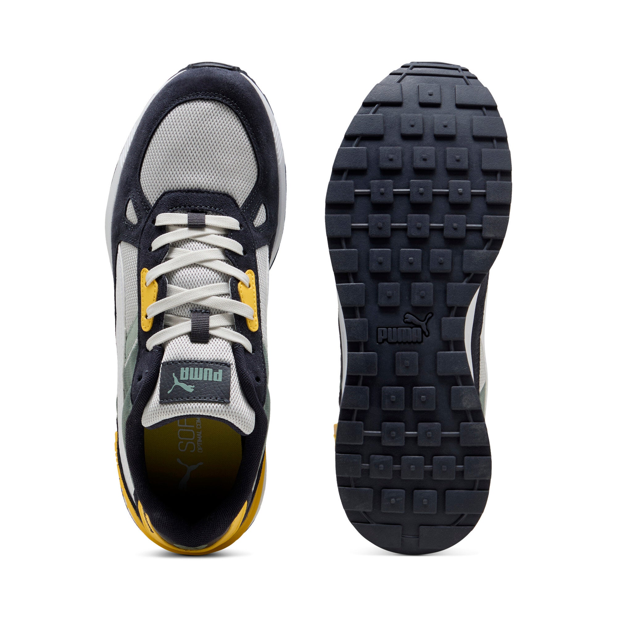 Puma graviton Pro trainers in white and new - Side View 02
