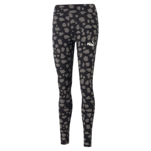 PUMA essentials+ animal leggings in black