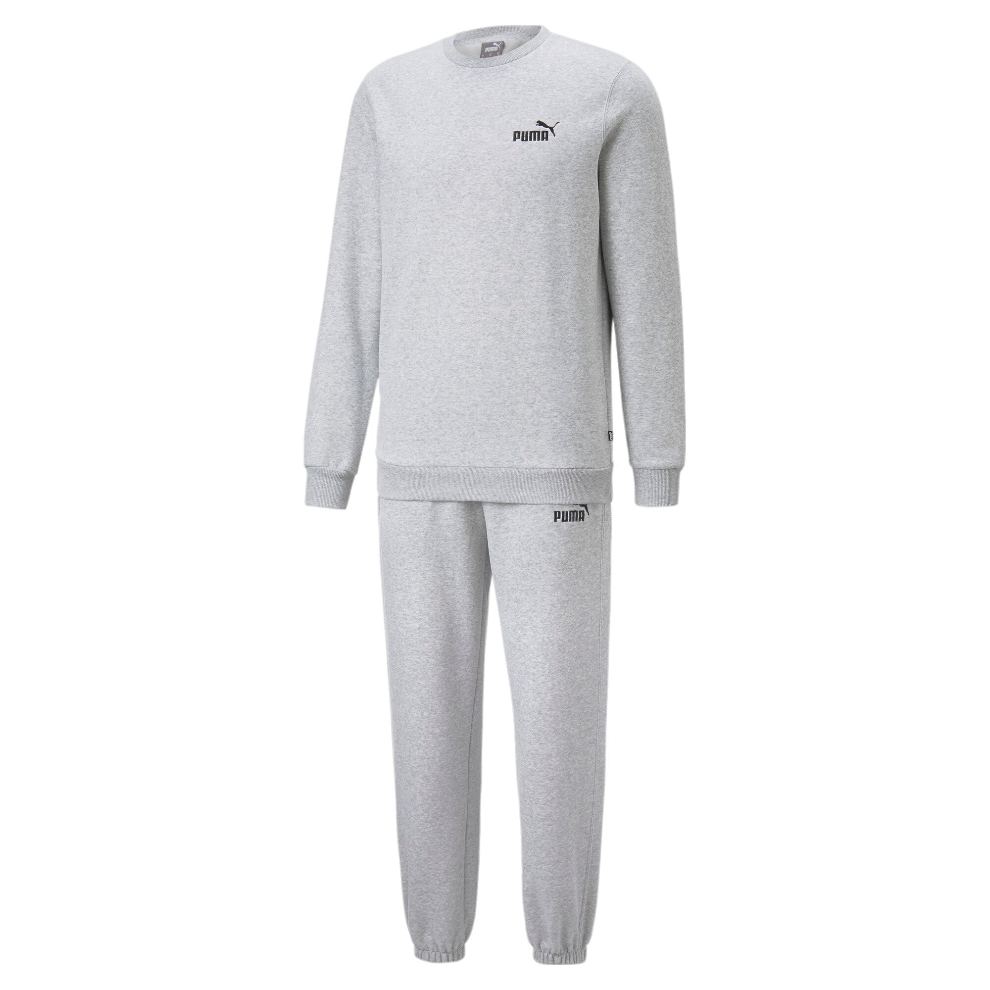 Puma feel good tracksuit men in gray - Front View