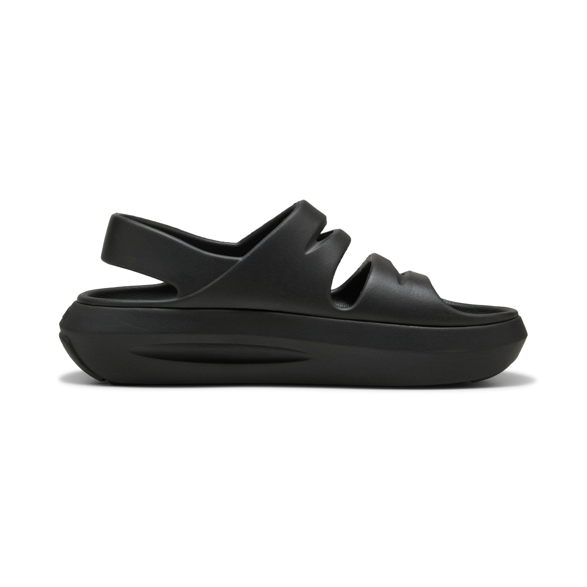 Puma flatter sandals in black - Side View 03