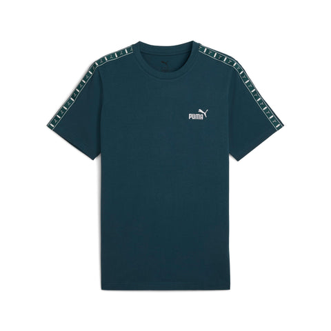 PUMA ESSENTIALS tape tee in green terrain