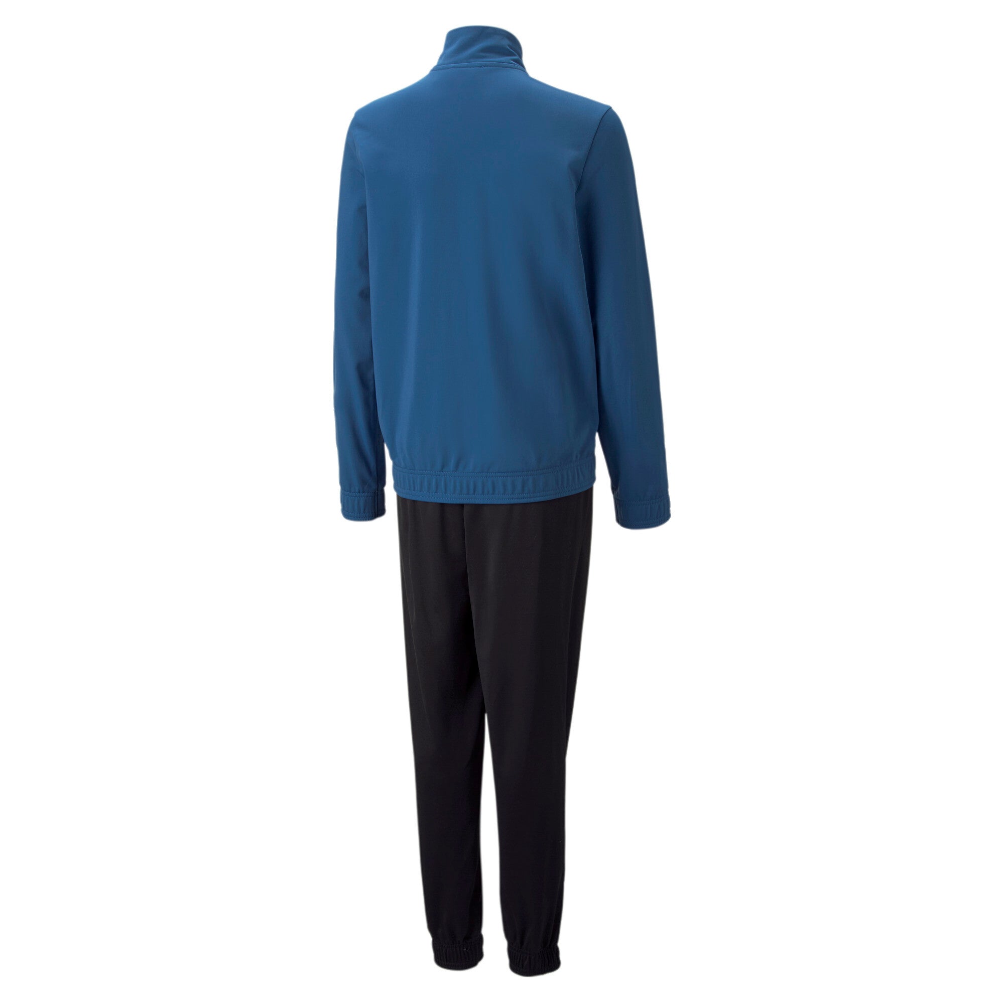 Puma polyester tracksuit youth in blue - Back View