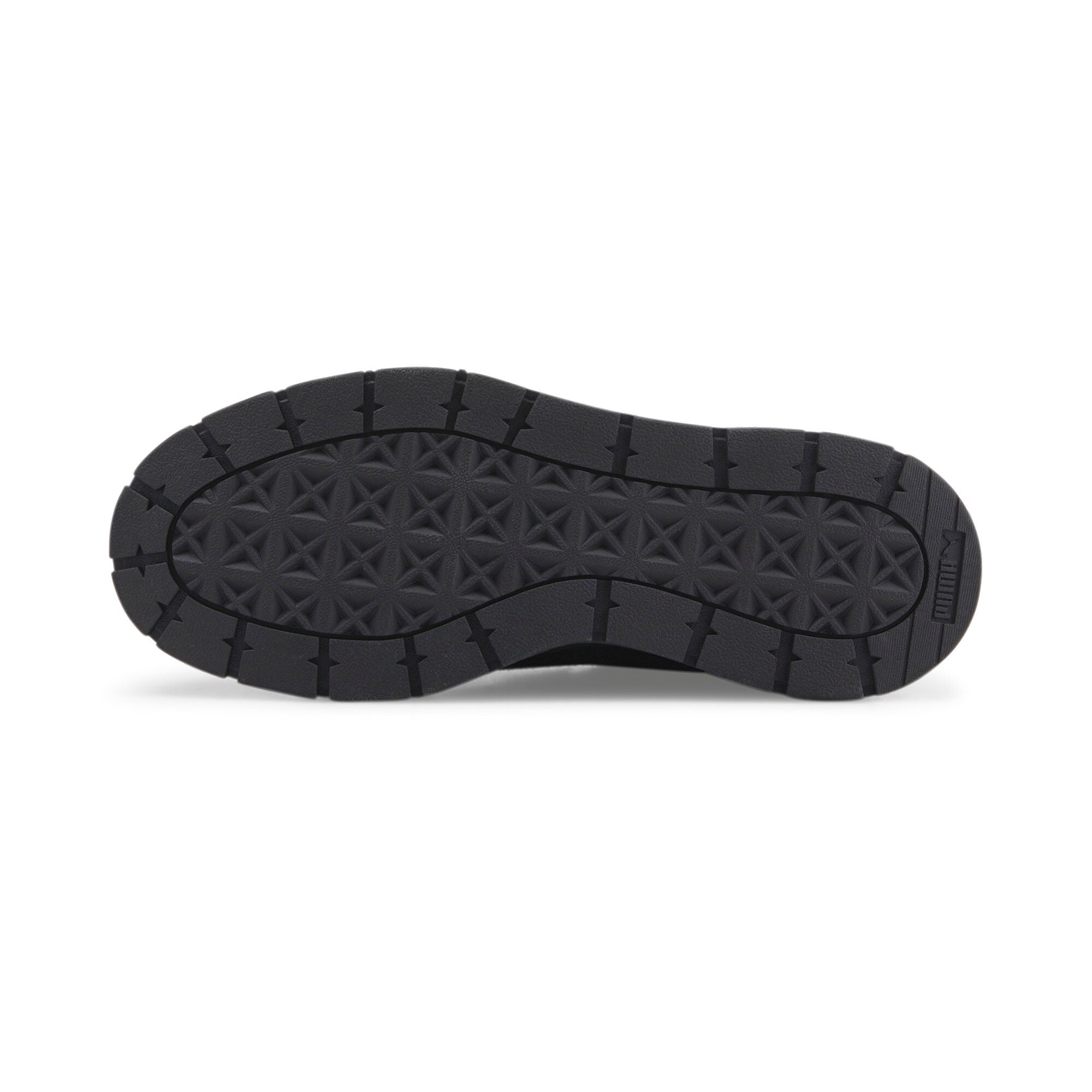 Puma mayze stack suede sneakers women in black - Side View 02