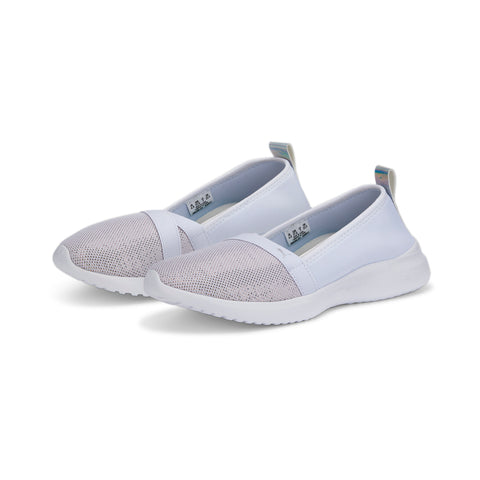 PUMA adelina shine sneakers women in white