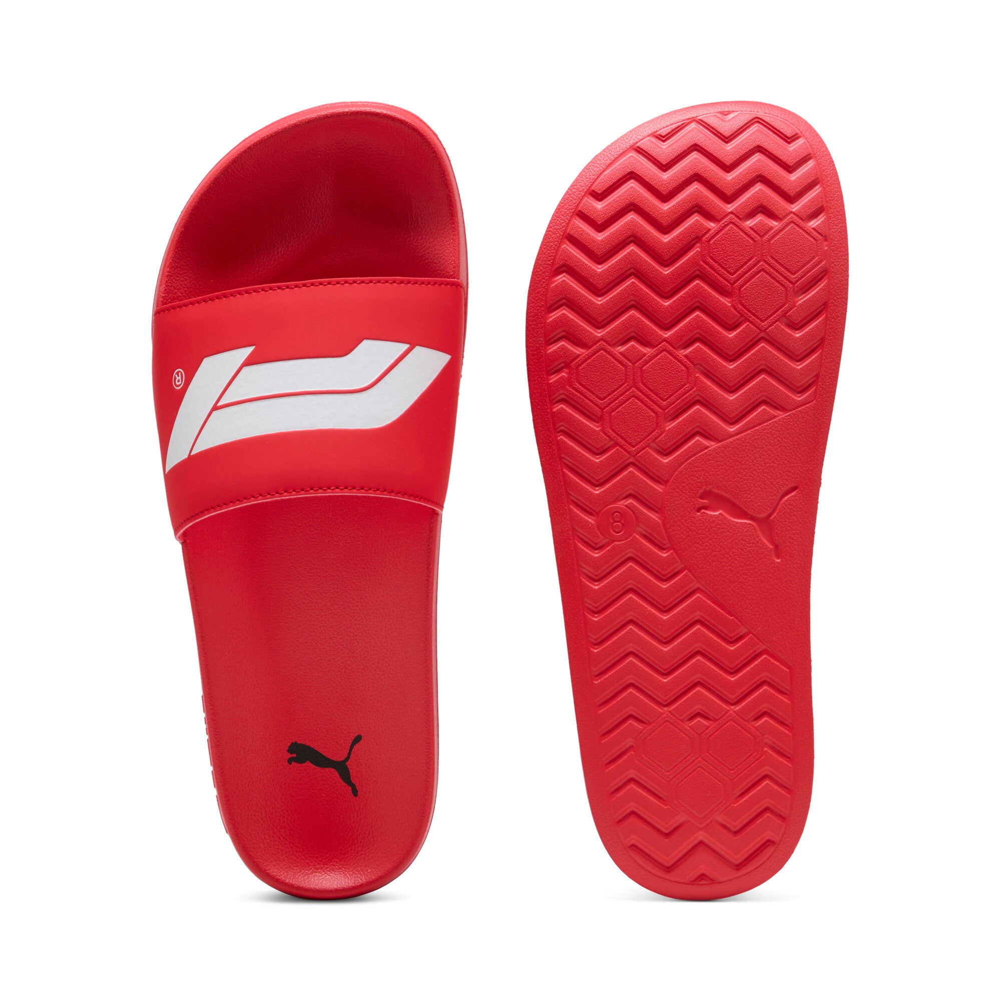 Puma swimming formula 1® leadcat 2.0 logo slides in black - Side View 01