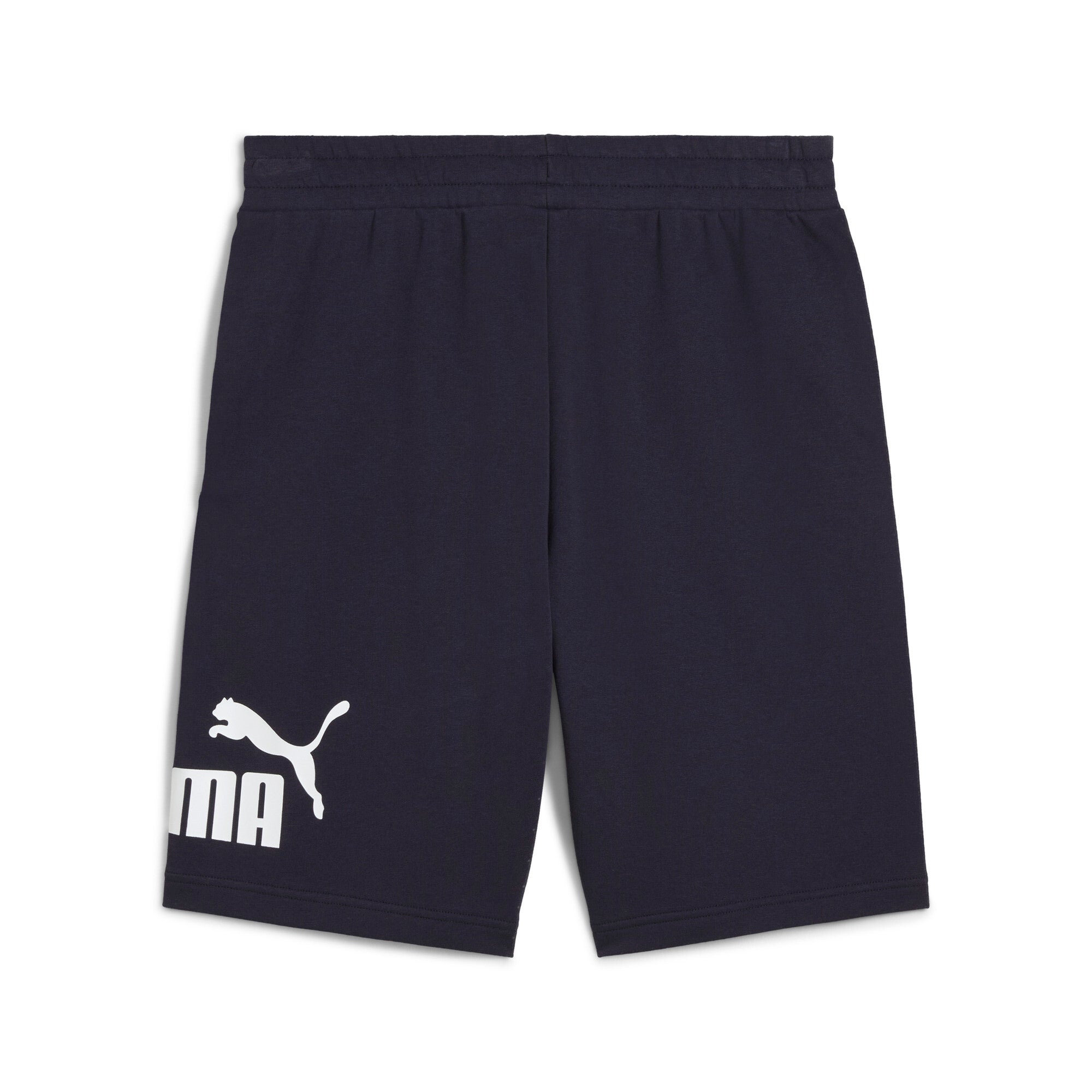 Puma essentials big no. 1 logo 10" shorts in new navy - Back View