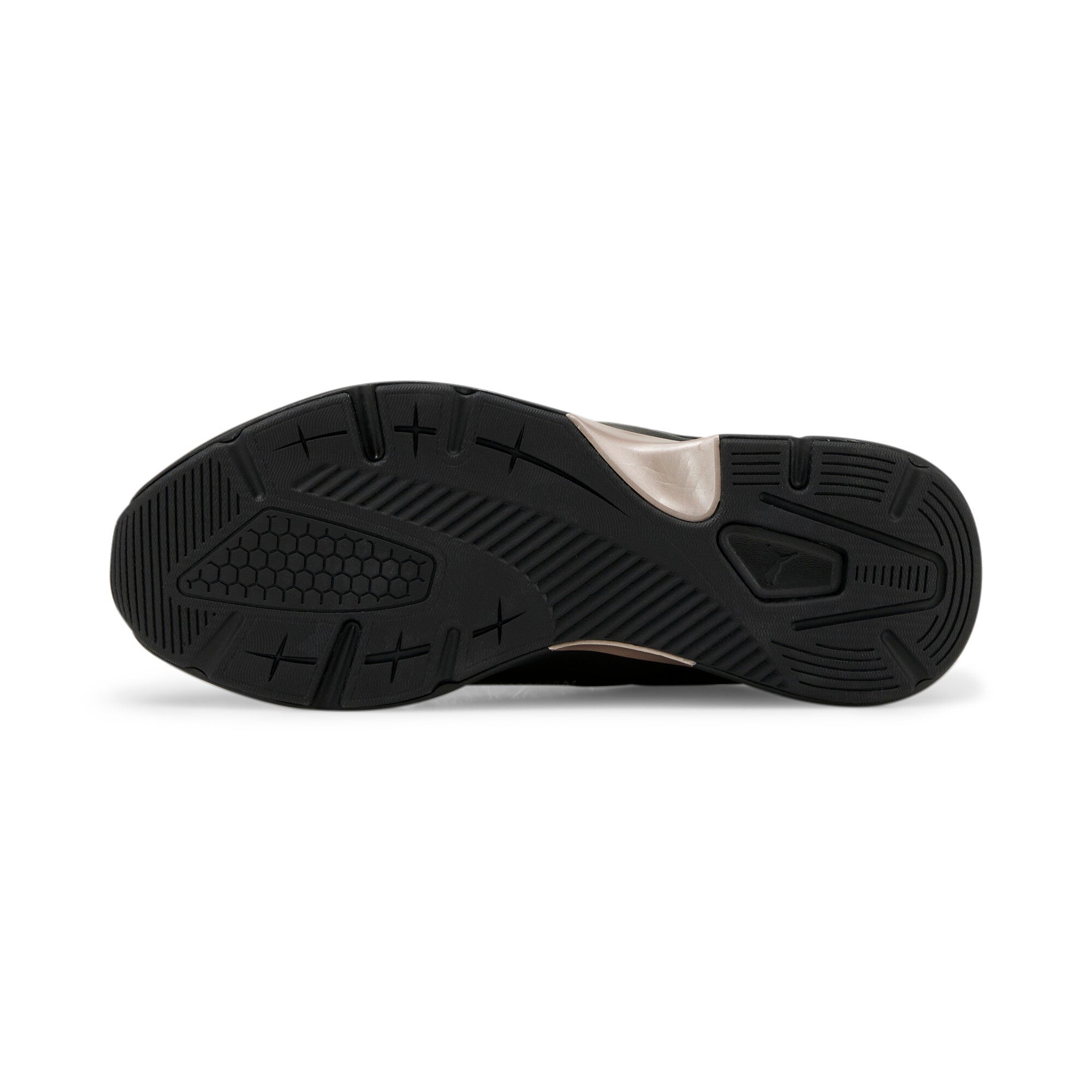Puma fs runner metallic sneakers in black - Side View 02