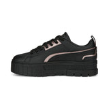 Puma mayze ut metallic sneakers in white - Side View 03