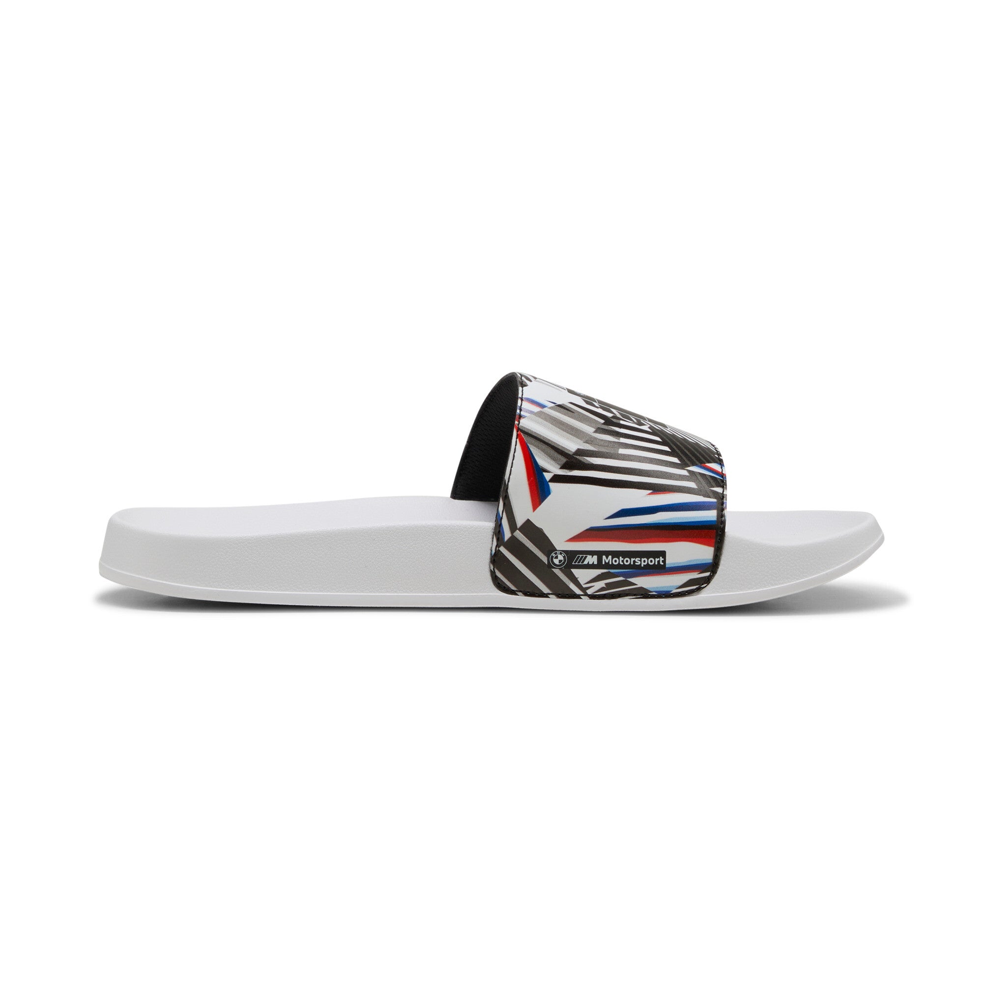 Puma swimming BMW M motorsport leadcat 2.0 graphic slides in black - Side View 03