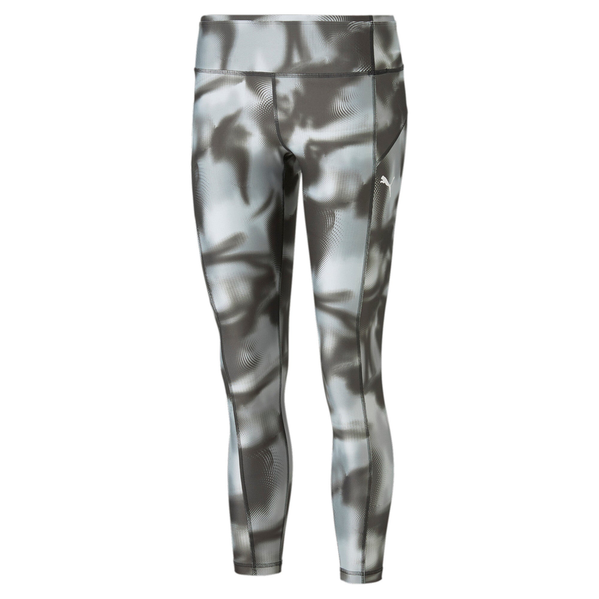 Puma modern sports printed 7/8 leggings women in black - Front View