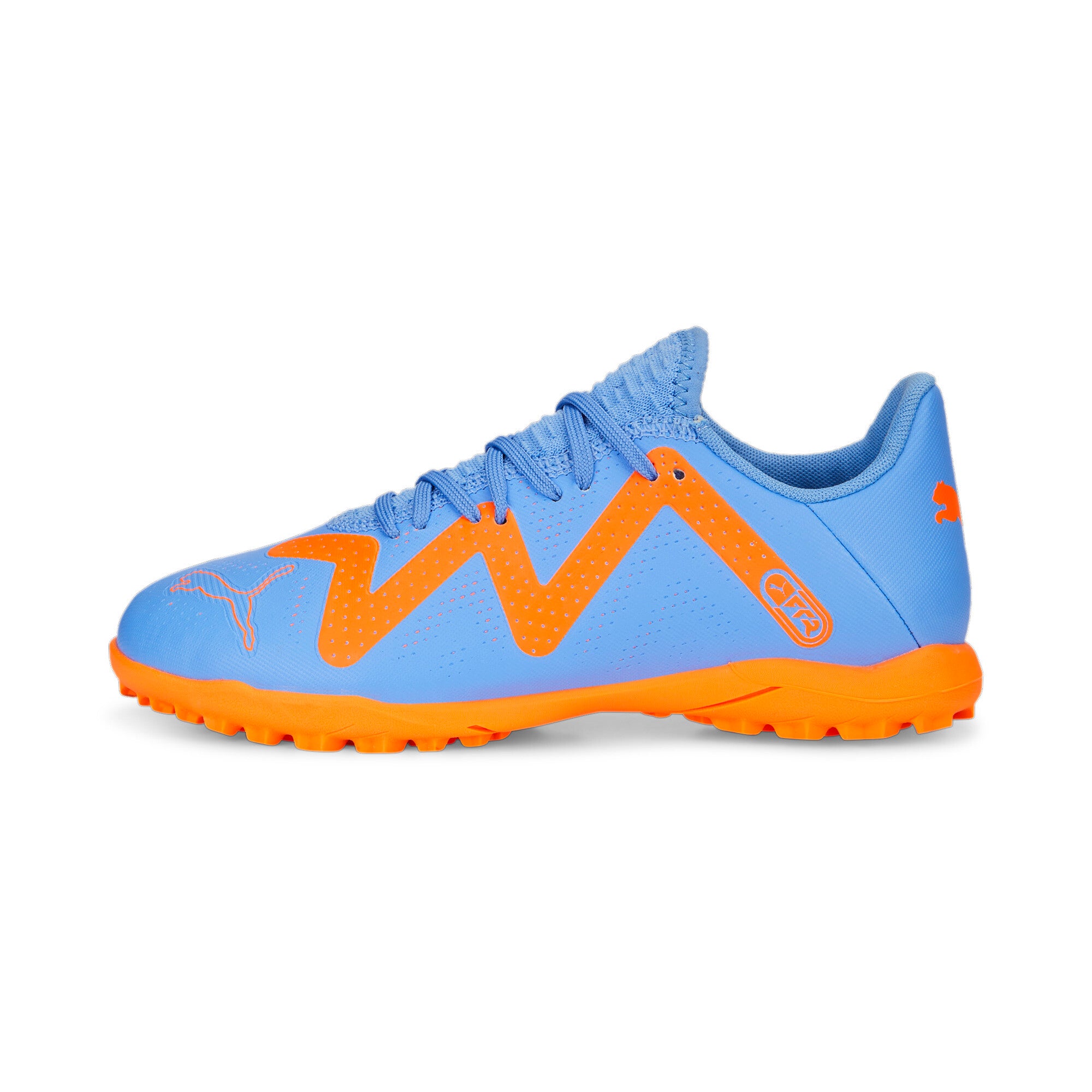 Puma future play tt football boots youth in blue - Side View 01