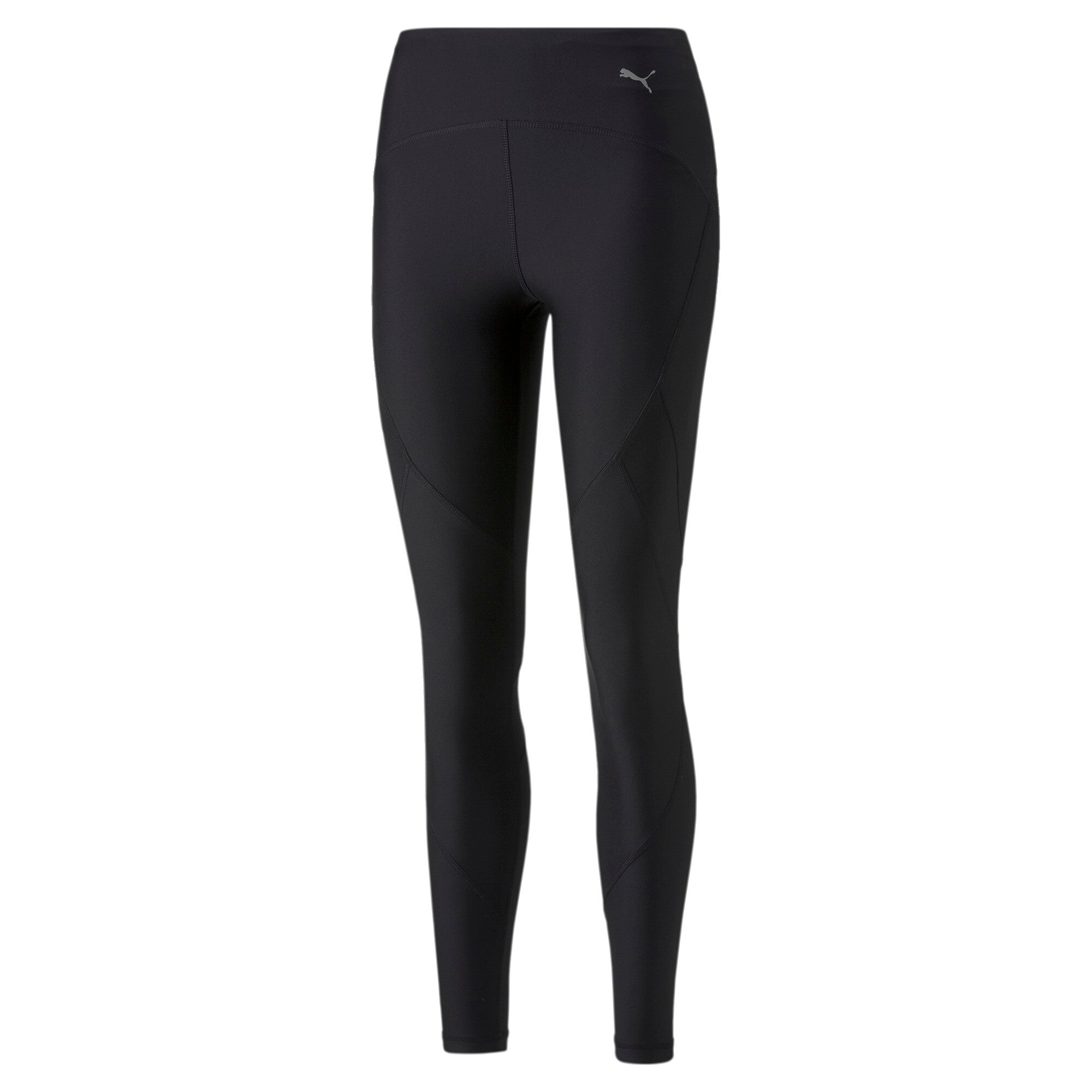 Puma run ultraform high waisted running tights women in black - Front View