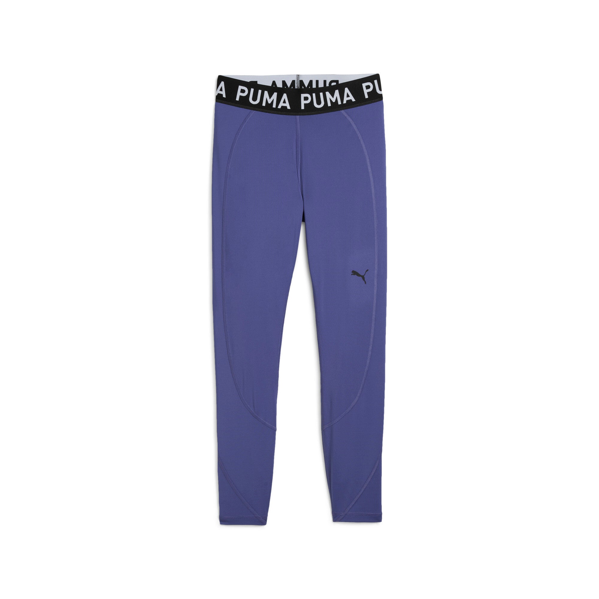 Puma strong tights in blue crystal - Front View