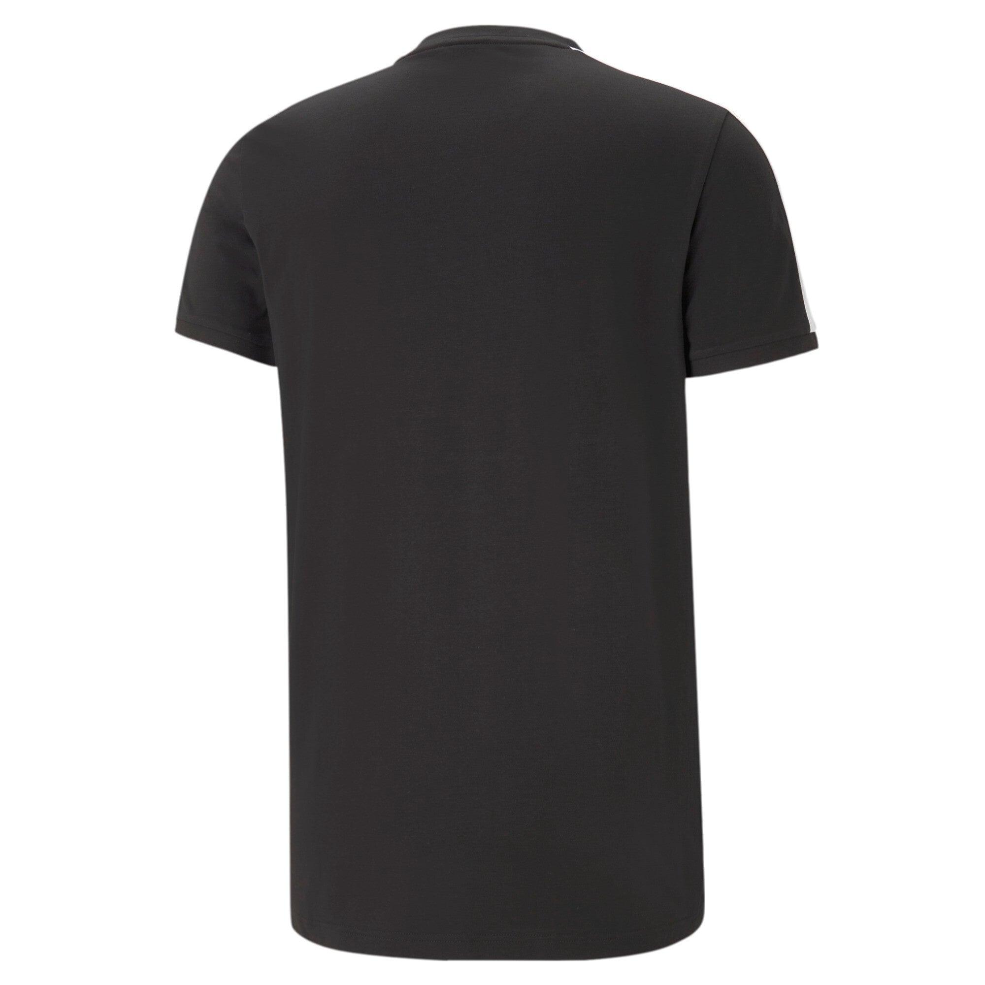 Puma iconic t7 men's tee in black - Back View
