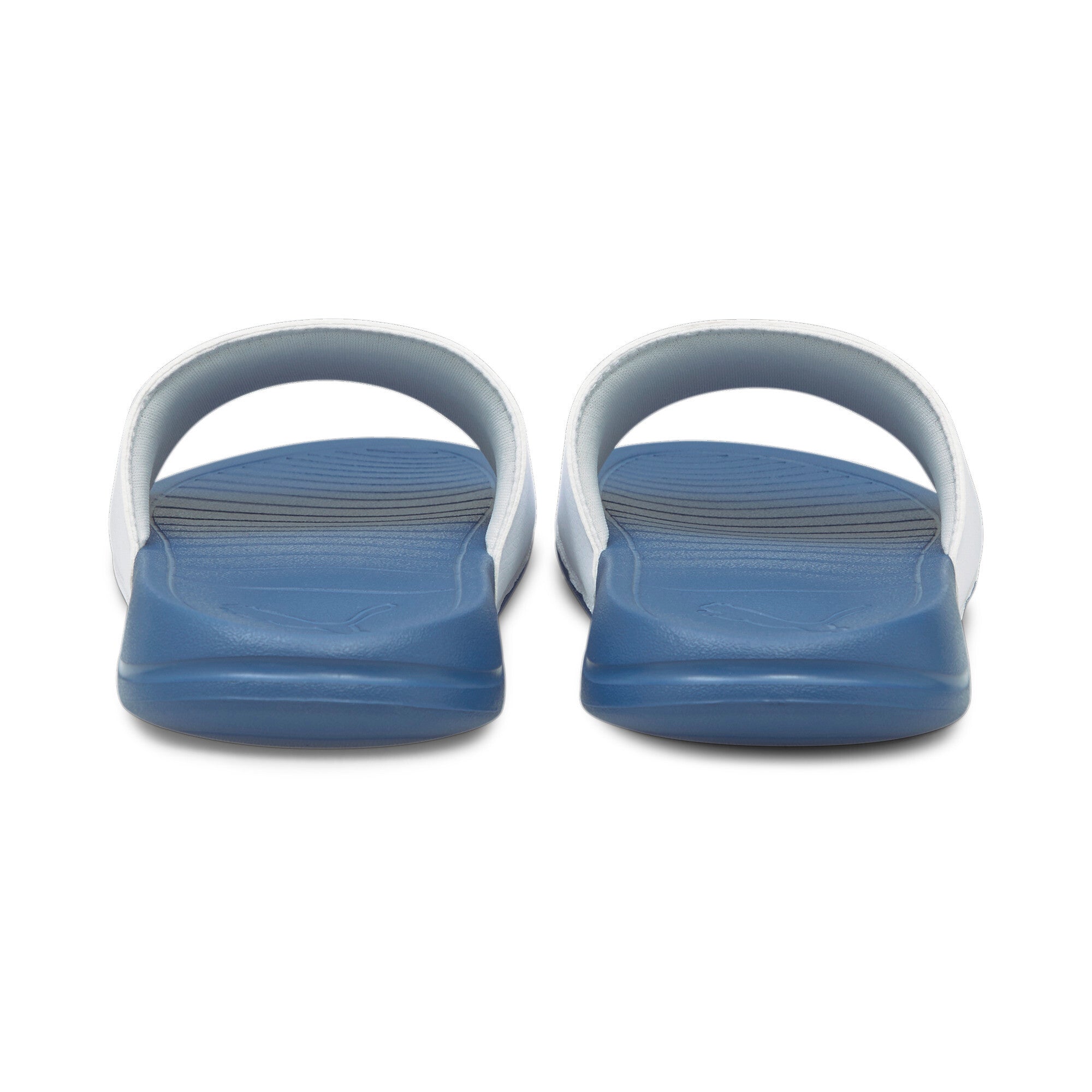 Puma popcat 20 sandals in blue - Back View