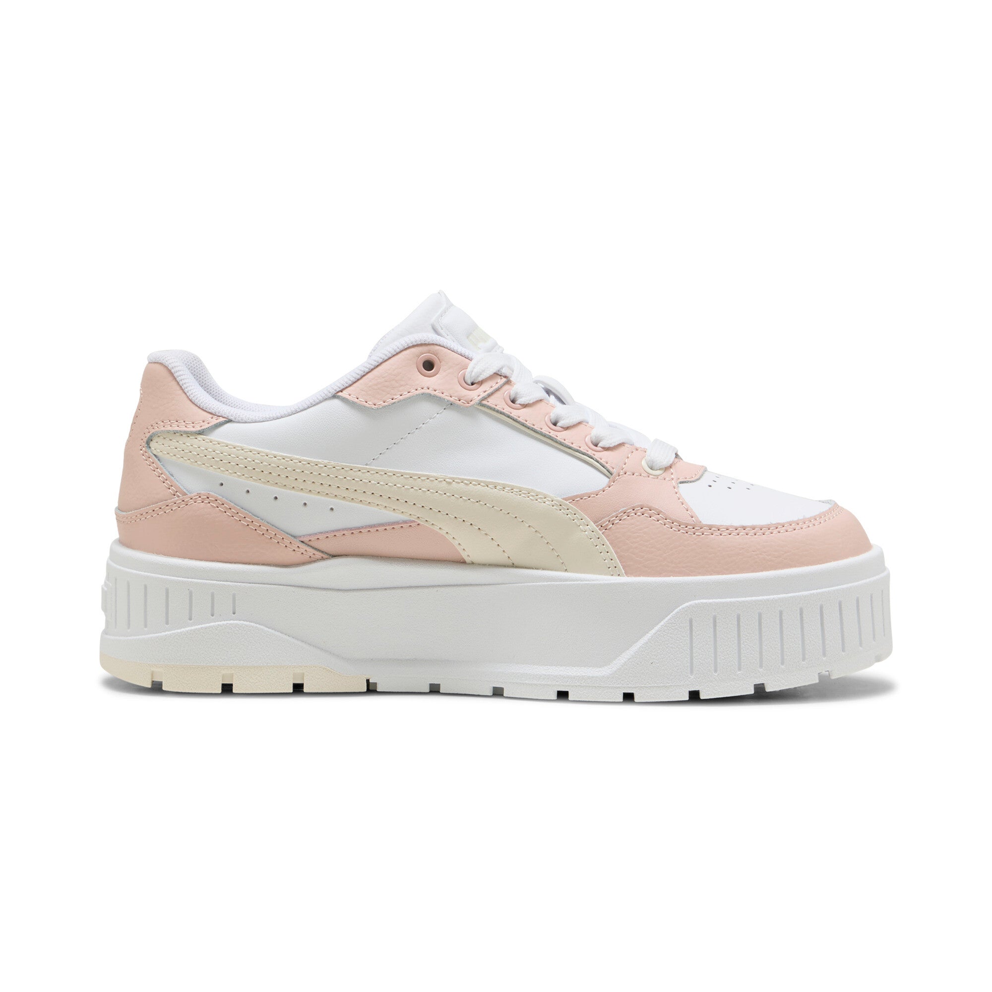 Puma karmen II idol sneakers in white and alpine snow - Side View 03