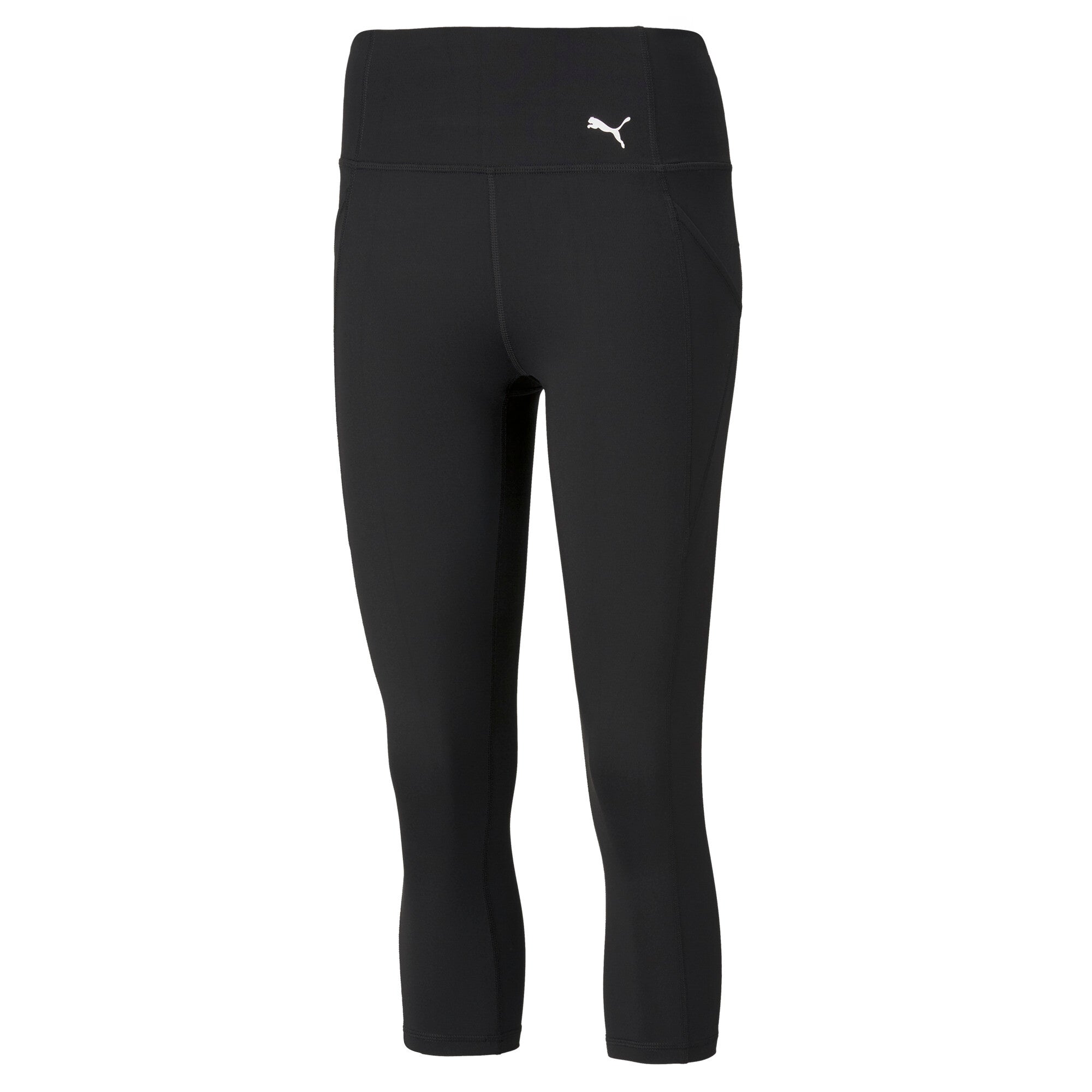 Puma train favorite forever high waist 3/4 tight in black - Front View