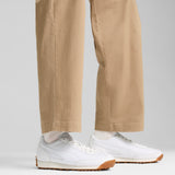 Puma easy rider leather sneakers in white - Model Shot 01