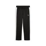 Puma T7 always on relaxed track pants in black - Front View
