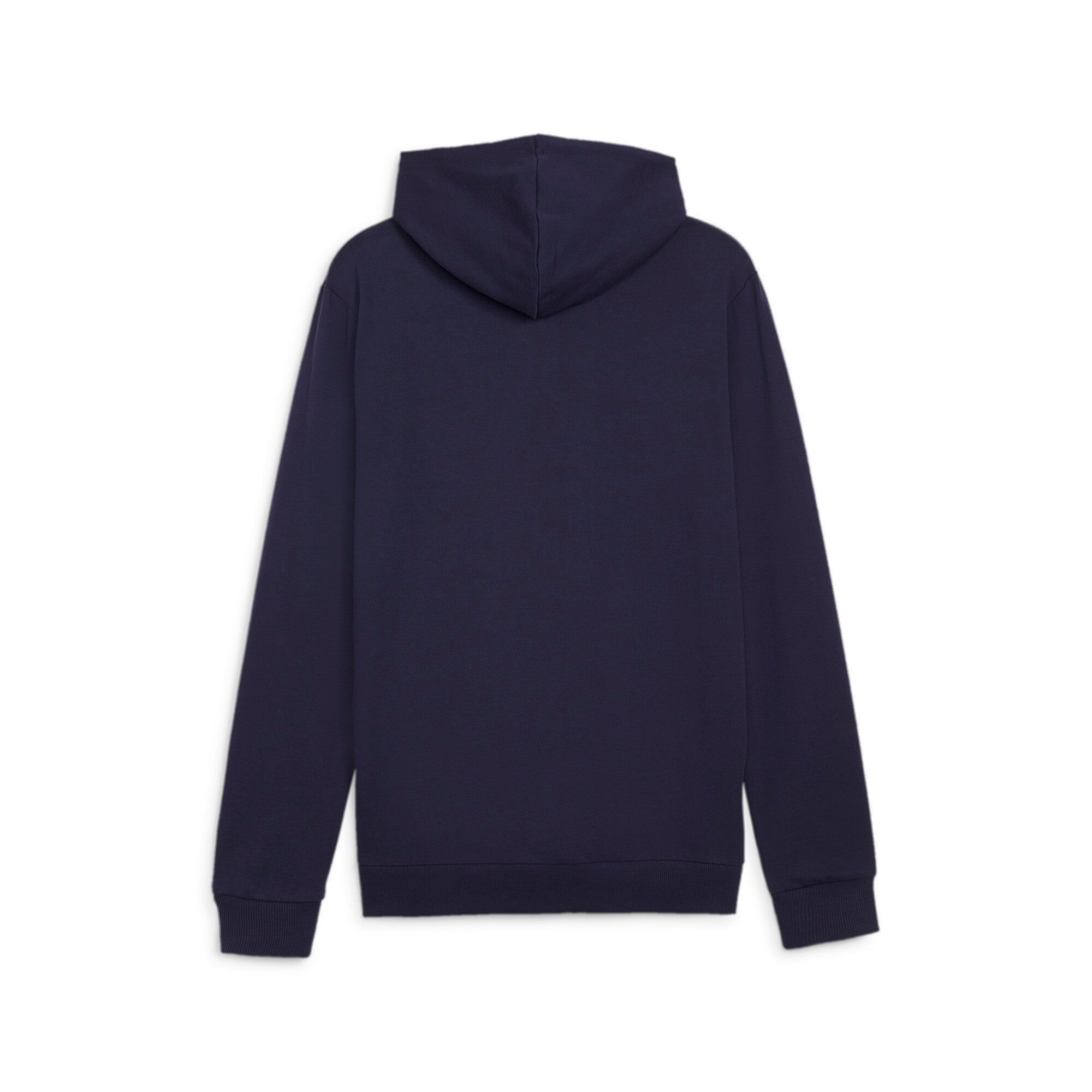 Puma teamGOAL casuals football hoodie in navy and white - Back View