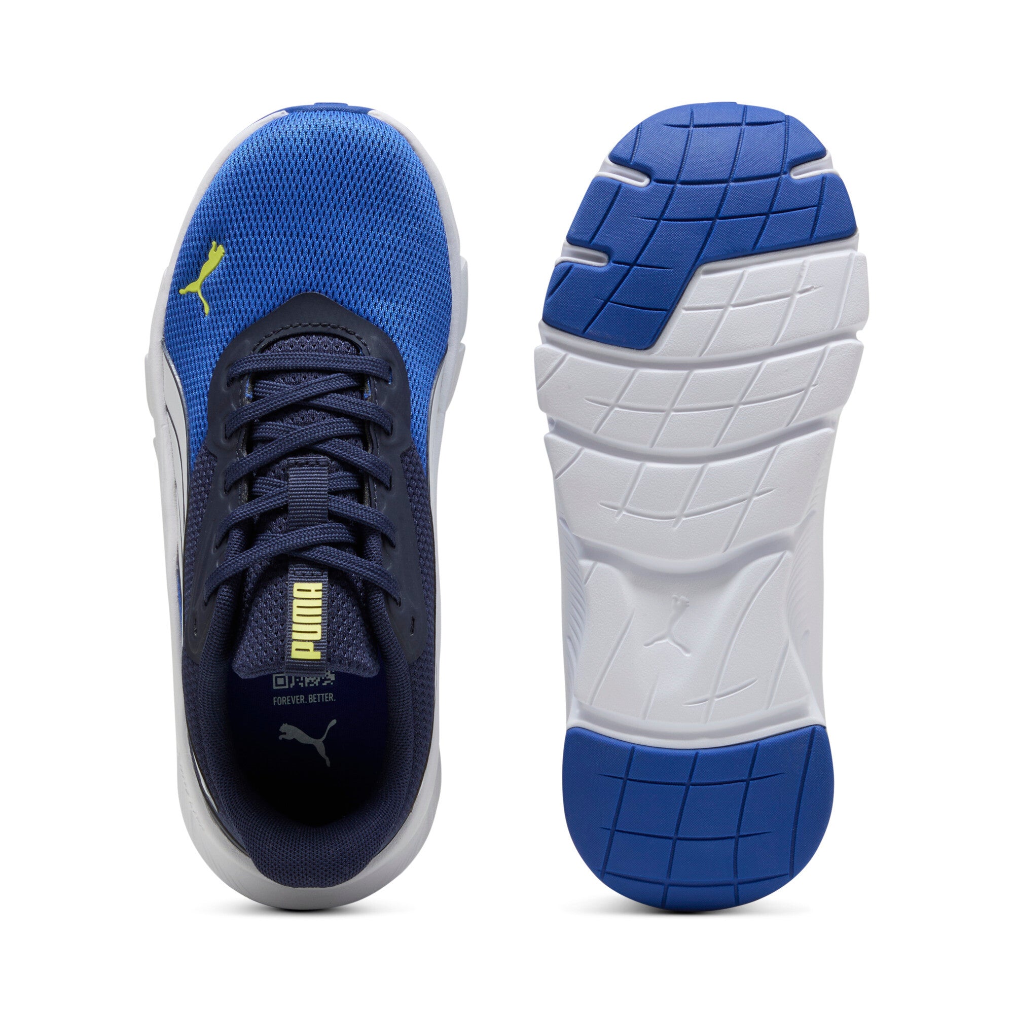 Puma flexfocus lite modern shoes in blue - Side View 02