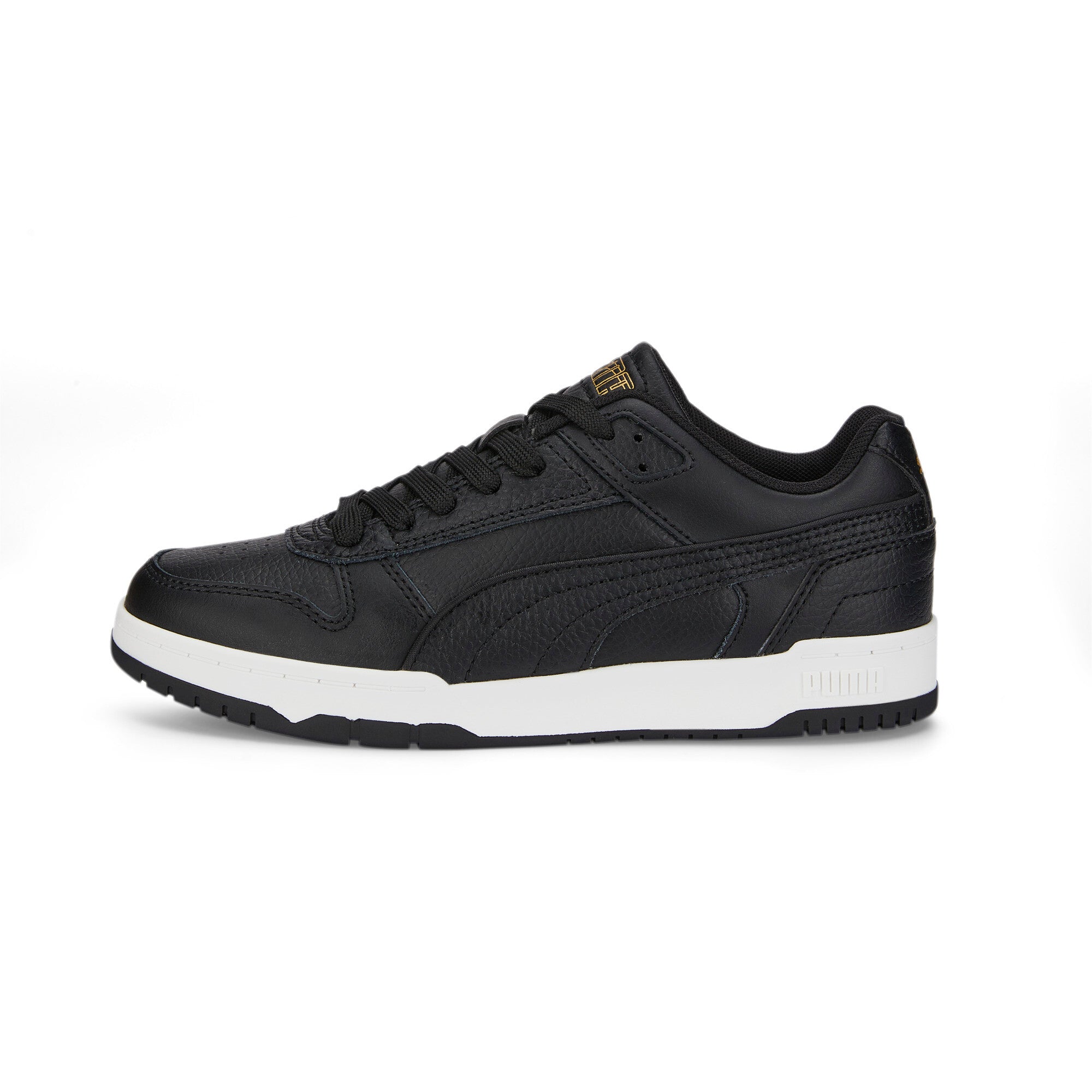 Puma rbd game low sneakers youth in black - Side View 01