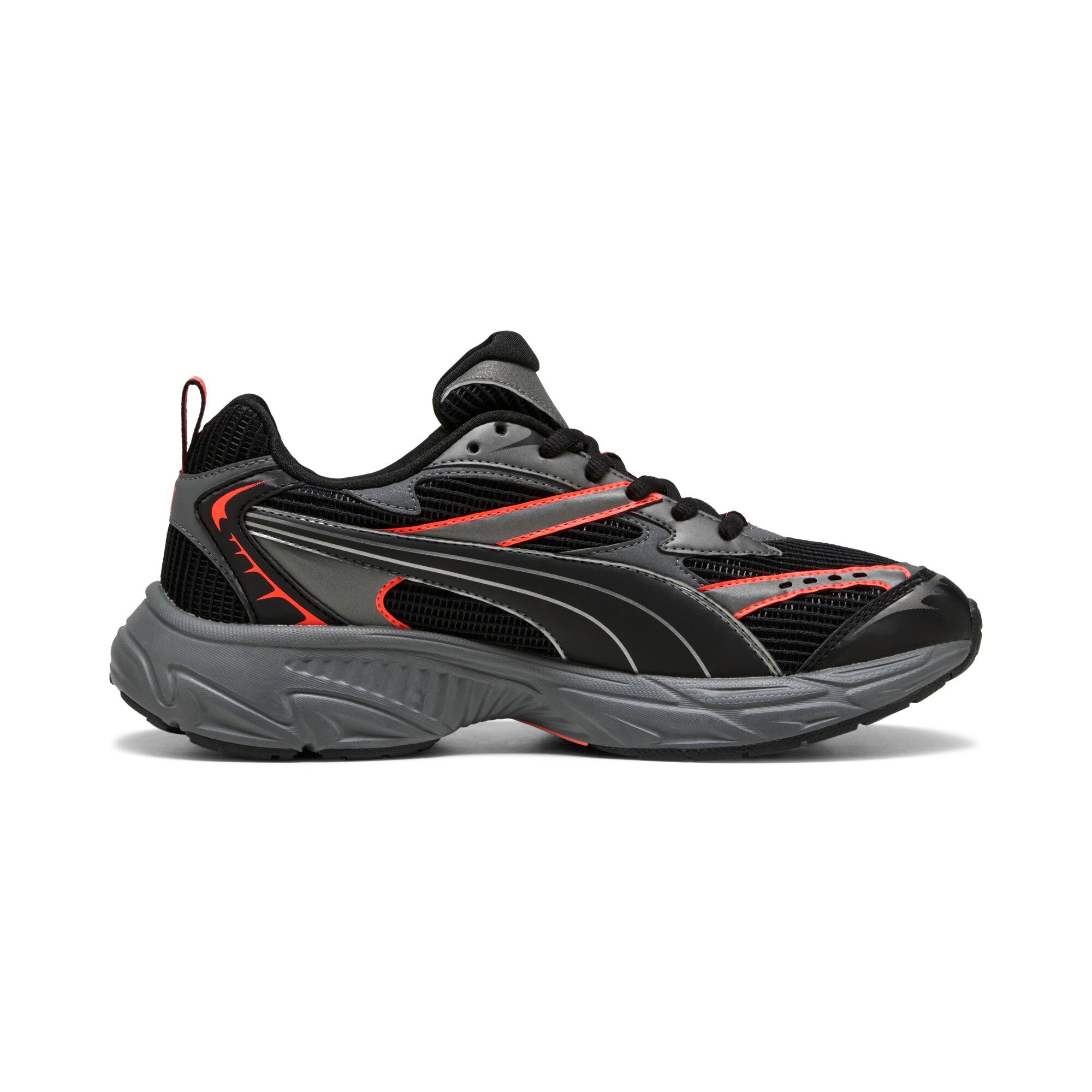Puma morphic athletic sneakers in morphic athleti puma black and age - Side View 03