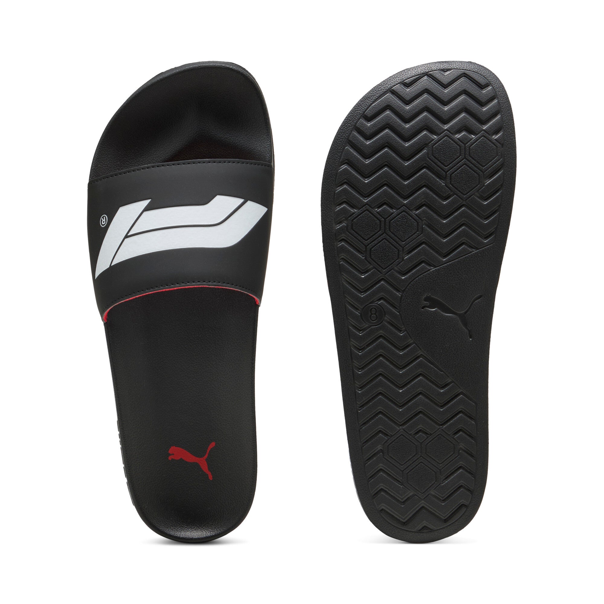 Puma swimming formula 1® leadcat 2.0 logo slides in black - Side View 01